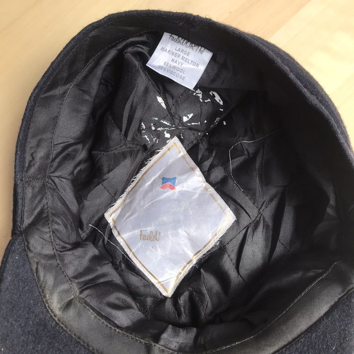 Other UK × Vintage Failsworth manchester Fiddler cap petrol patrol Sailor Mod Size ONE SIZE - 5 Thumbnail