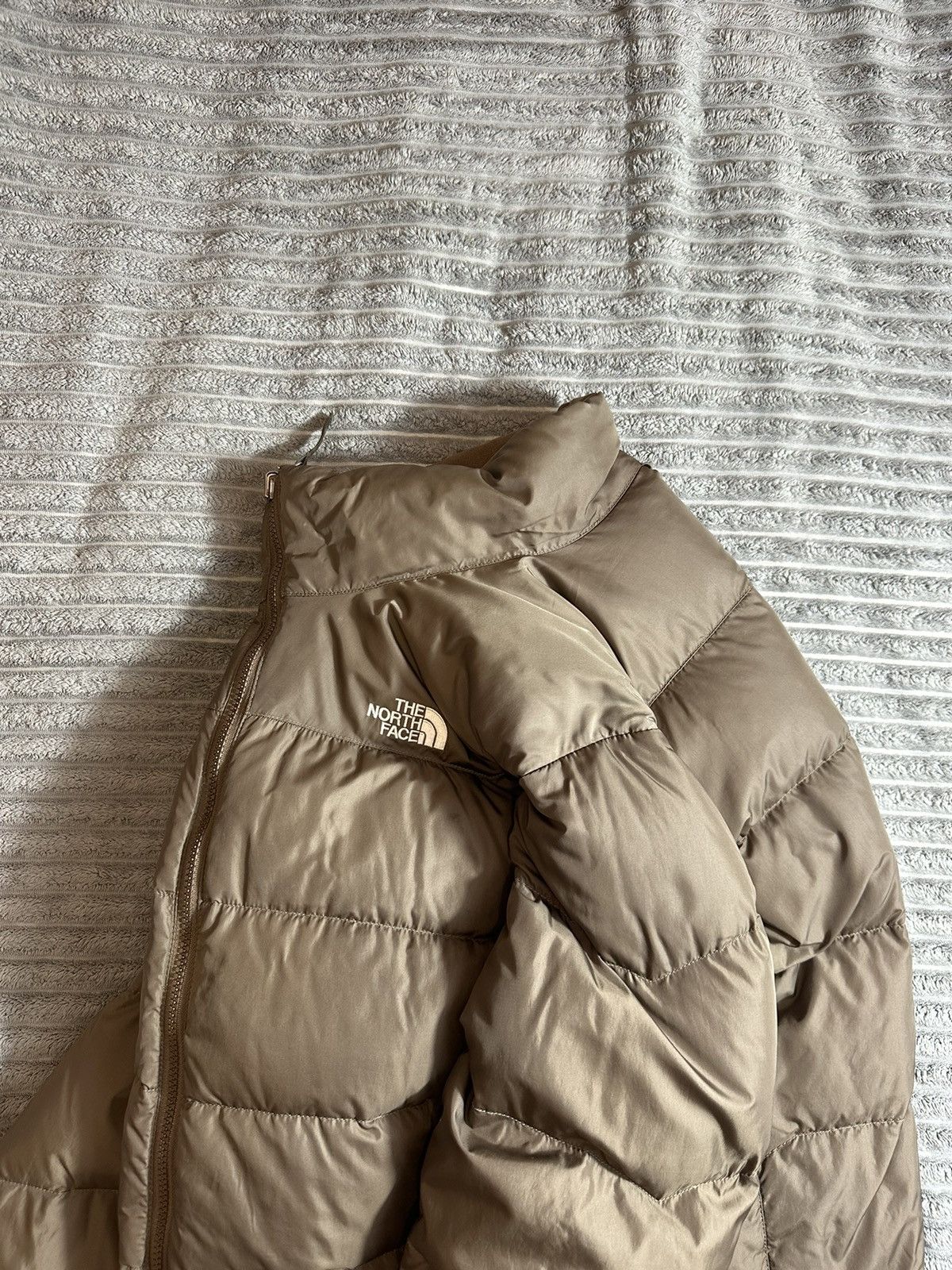 The North Face Brown Vintage 550 Puffer Down Jacket