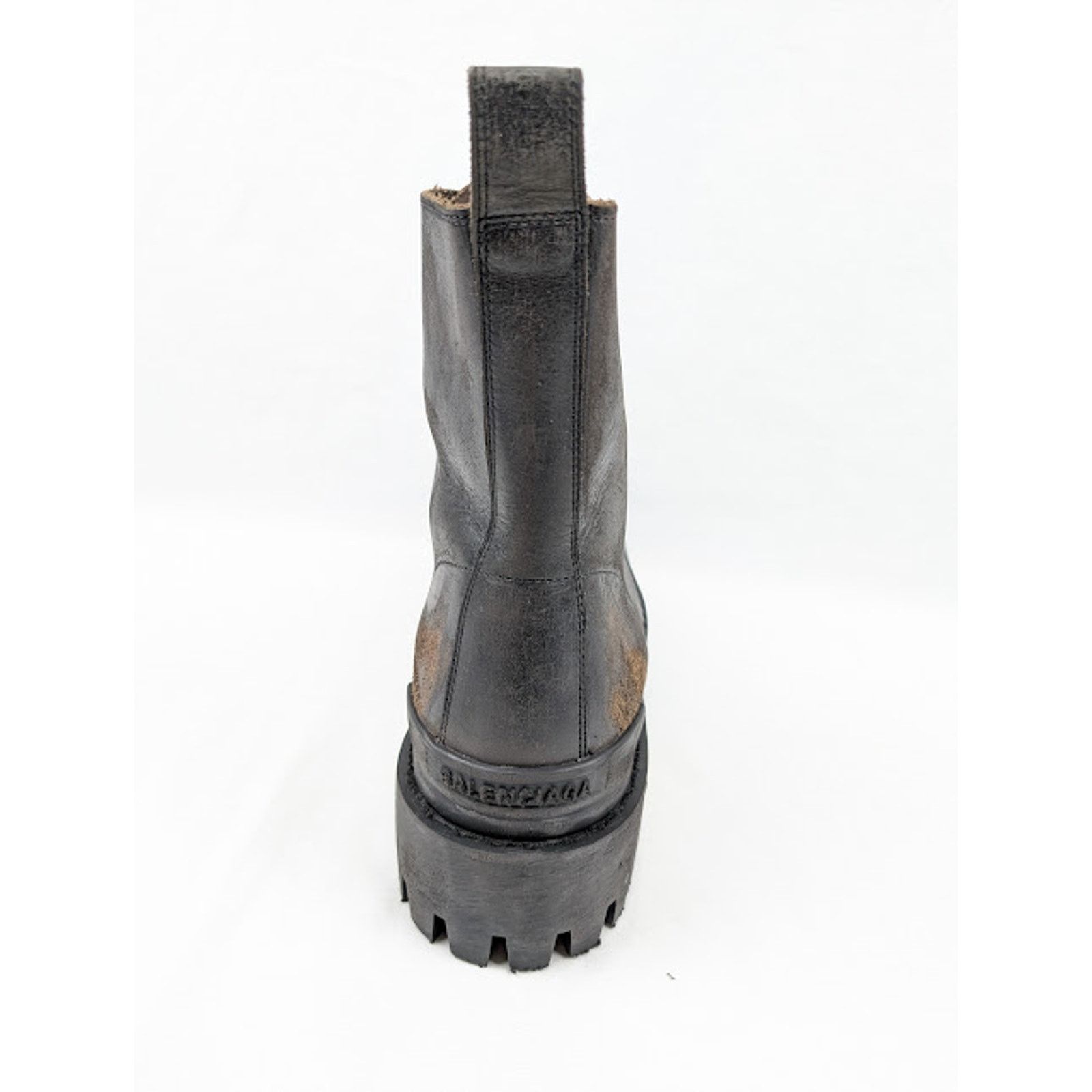 Balenciaga o1rshd1 Strike Booties L20 in Black/Brown Size US 9 / EU 42 - 9 Thumbnail