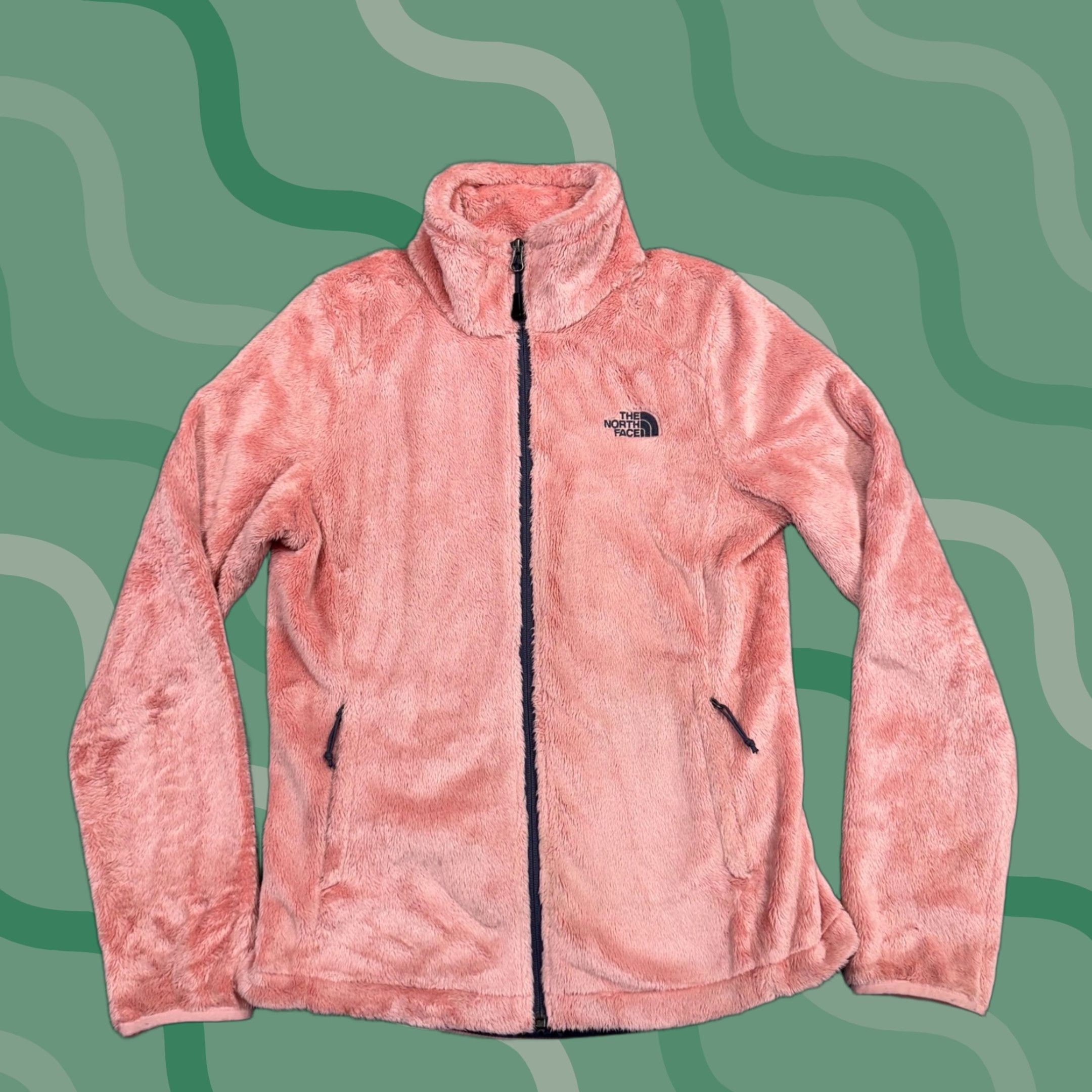 The North Face The North Face Jacket Womens Small Pink Osito Fleece Full Zip Plush High Pile Size S / US 4 / IT 40 - 1 Thumbnail