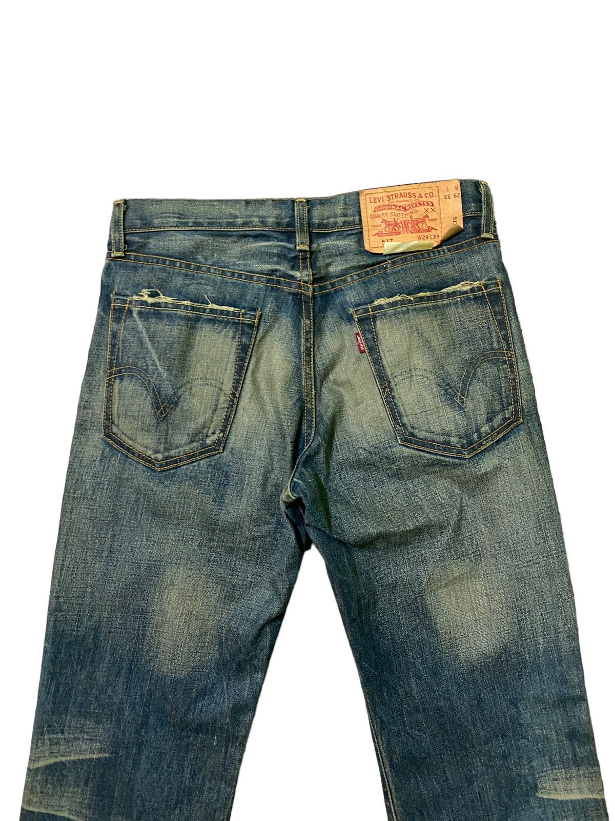 Levi's Levi's 517 Vintage Washed Blue Flared 28 x 31 Japan Made Size US 28 / EU 44 - 9 Thumbnail