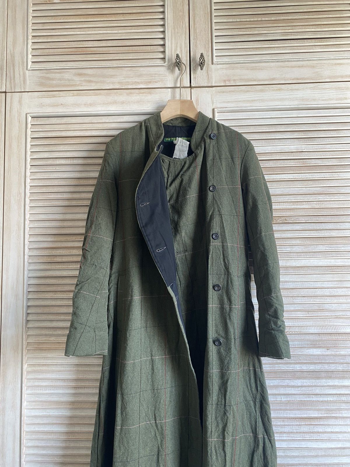 Paul Harnden Shoemakers Paul Harnden Plaid Priest Long Coat Size US S / EU 44-46 / 1 - 3 Thumbnail