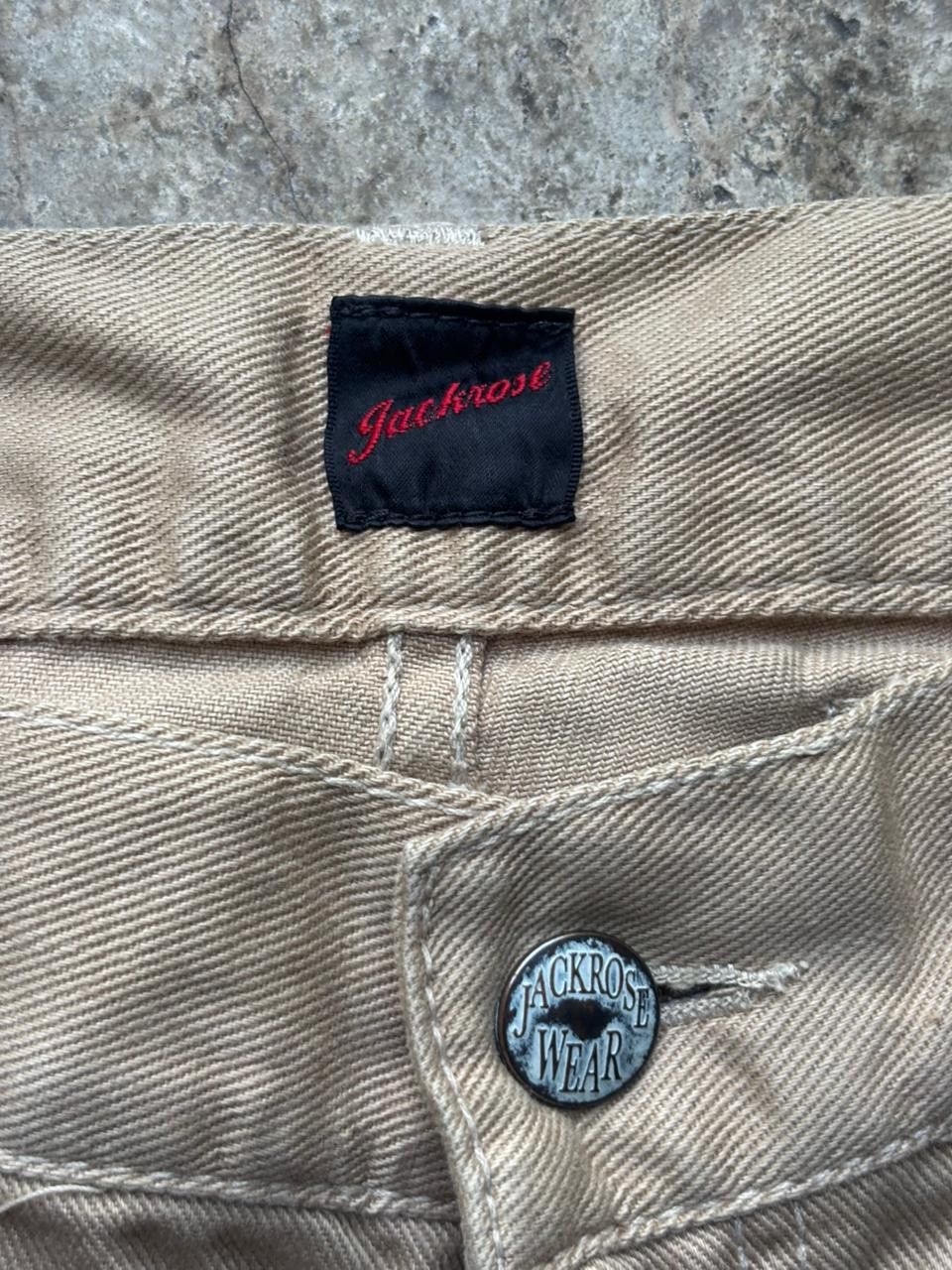 JACKROSE 2000s Jackrose Faded Bootcut Pants Size US 31 - 4 Thumbnail