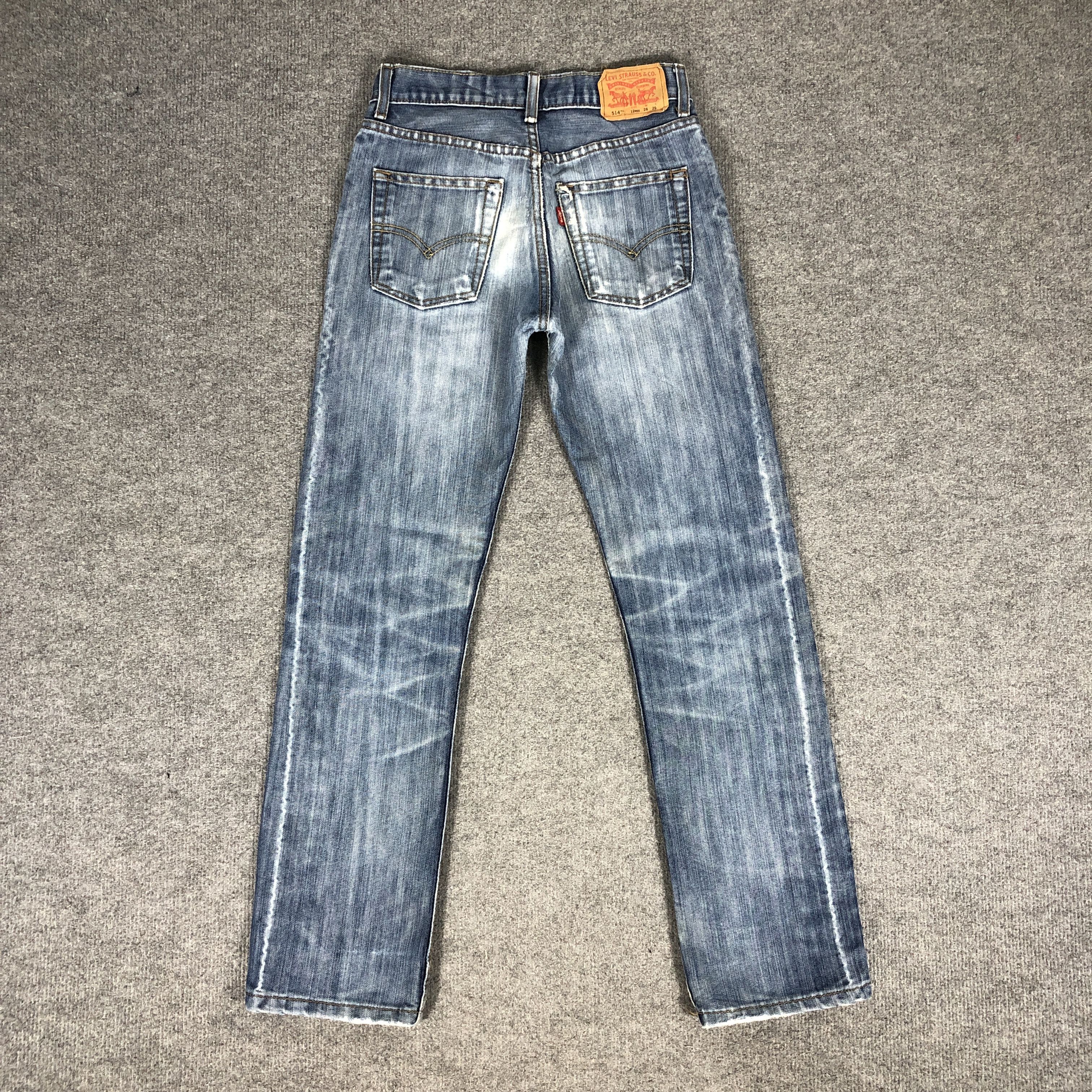 Levi's × Vintage Womens Vintage Levis 514 Jeans Slim Straight L1089W Size 26" / US 2 / IT 38 - 5 Thumbnail