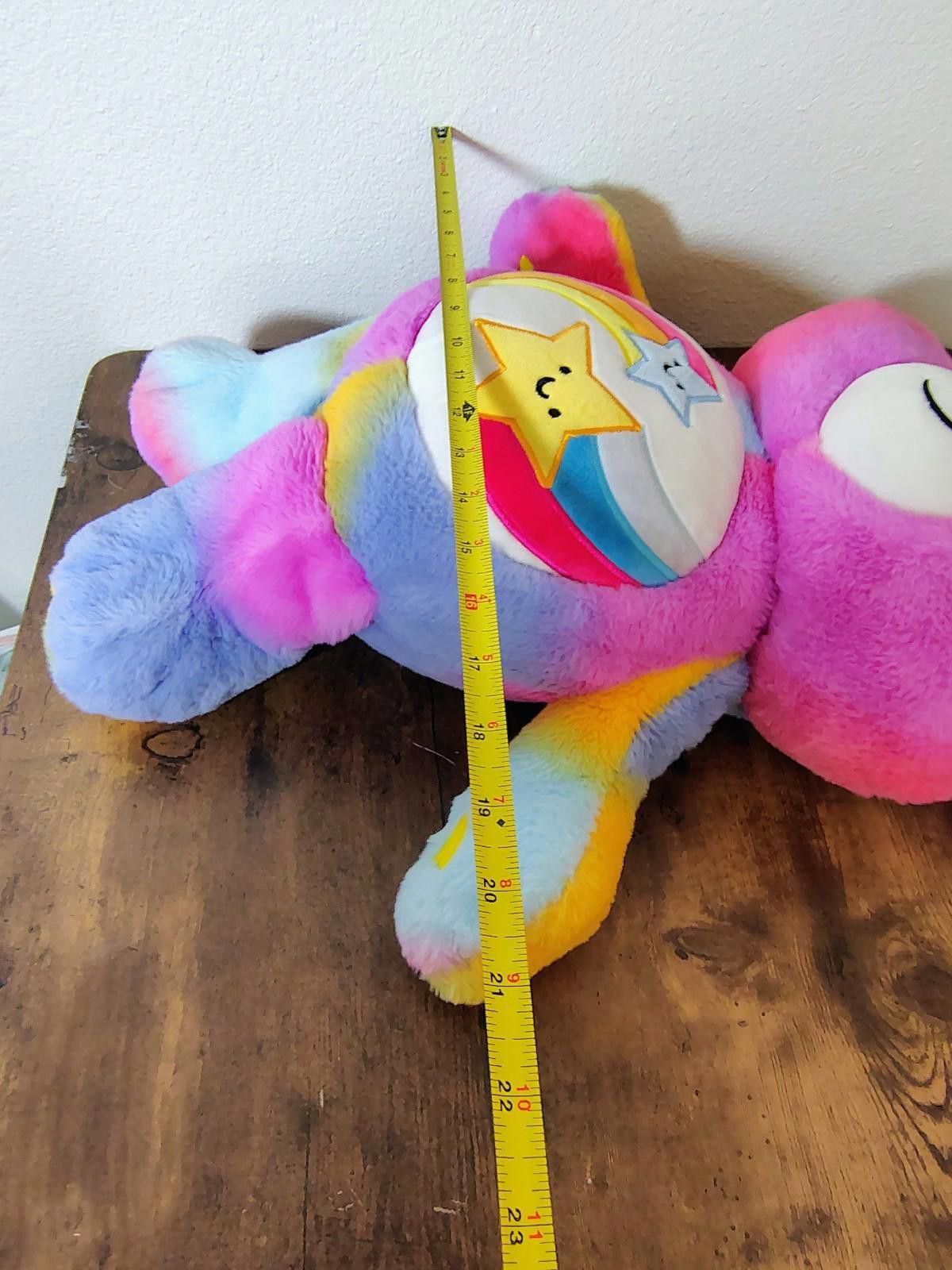 Other Large Care Bears DARE TO CARE Rainbow Star Caring Earth Size ONE SIZE - 7 Thumbnail