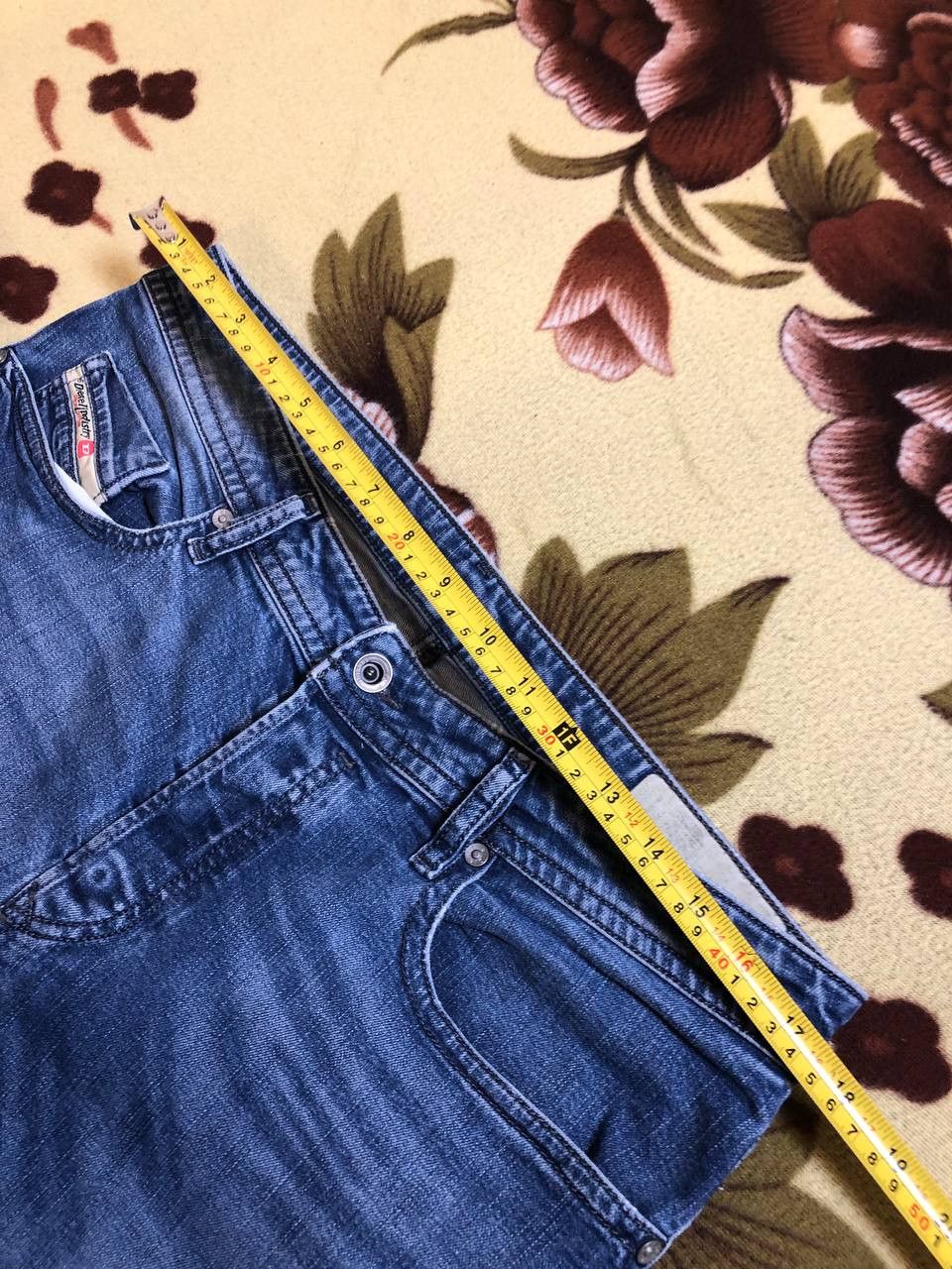 Diesel Diesel Slim Fit Stretch Wash Distressed Denim Size US 34 / EU 50 - 14 Thumbnail