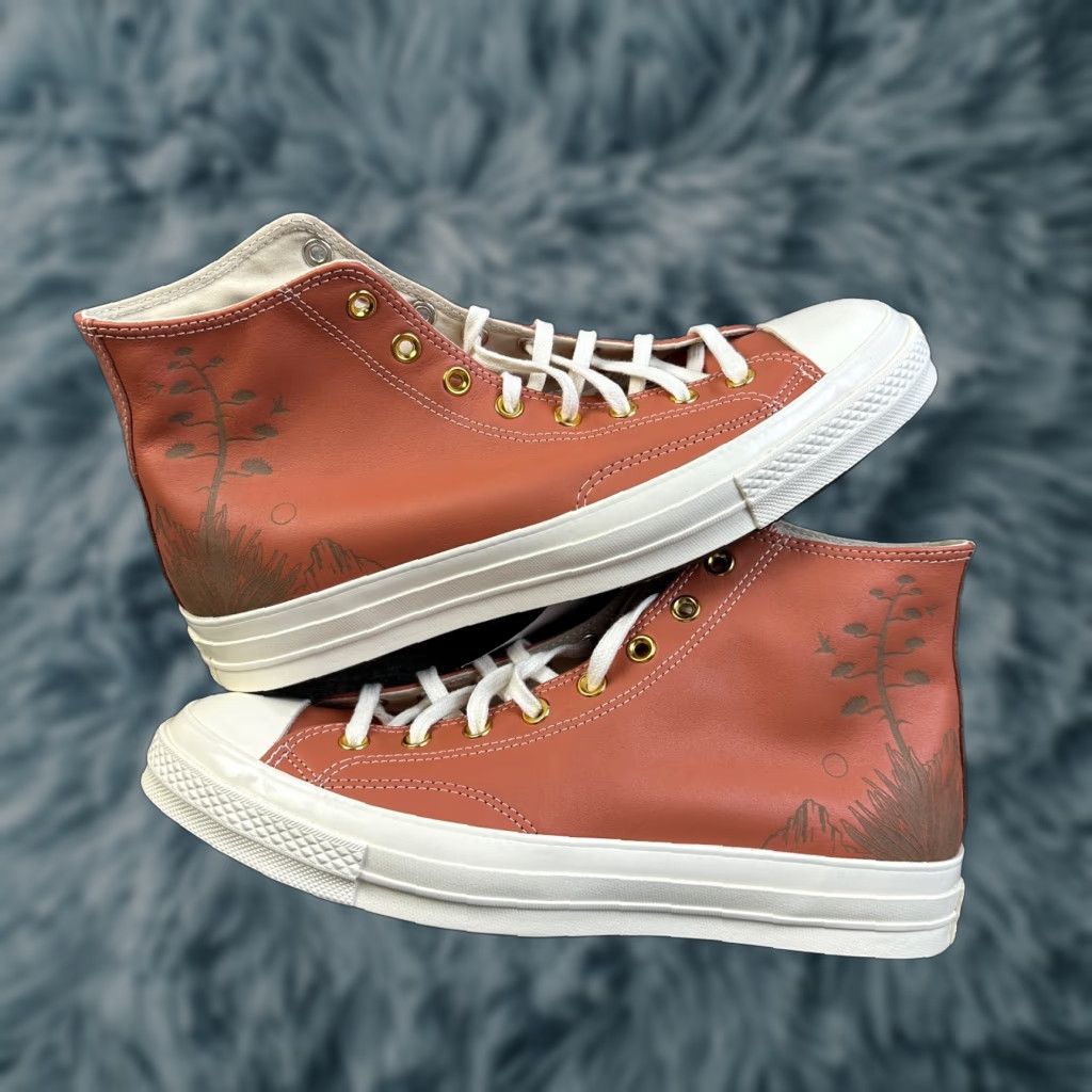Converse Converse Chuck Taylor All Star 70 High Top Shoes Mens 11 Womens 13 Brown White Size L / US 10 / IT 46 - 1 Thumbnail