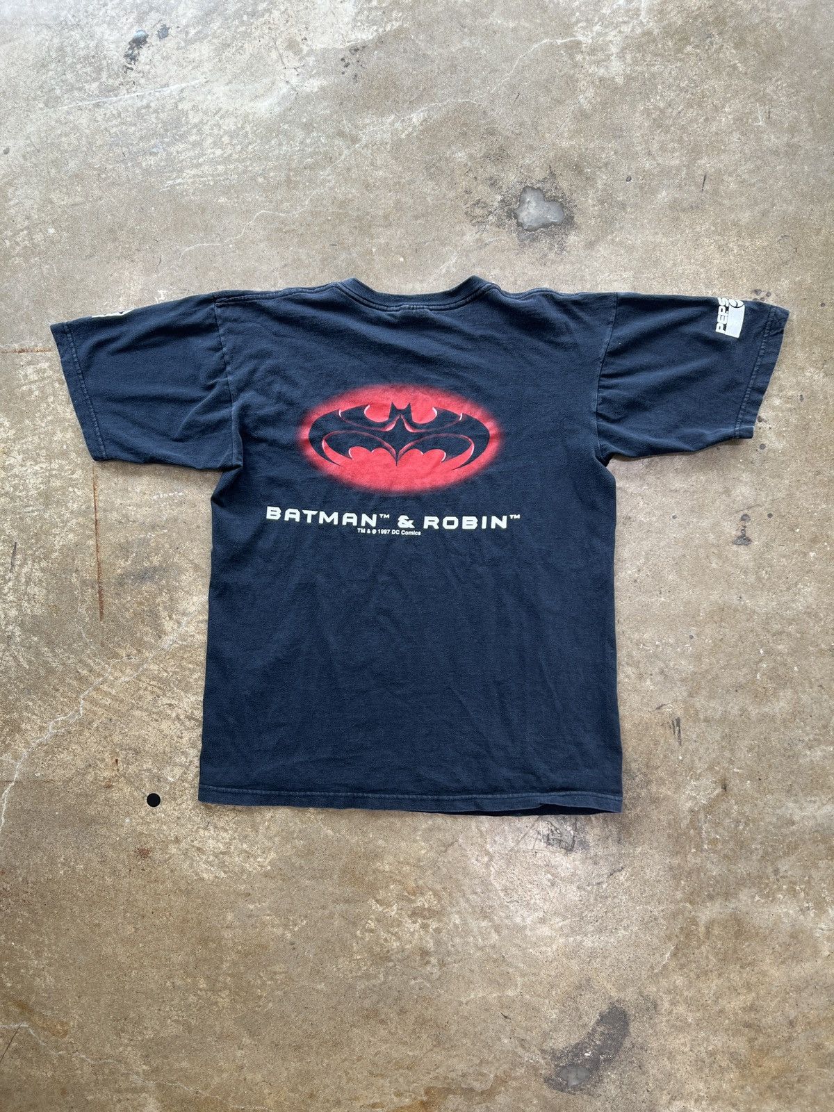DC Comics Vintage 90s 1997 Batman Robin Taco Bell Pepsi Tee Large Size US L / EU 52-54 / 3 - 5 Thumbnail