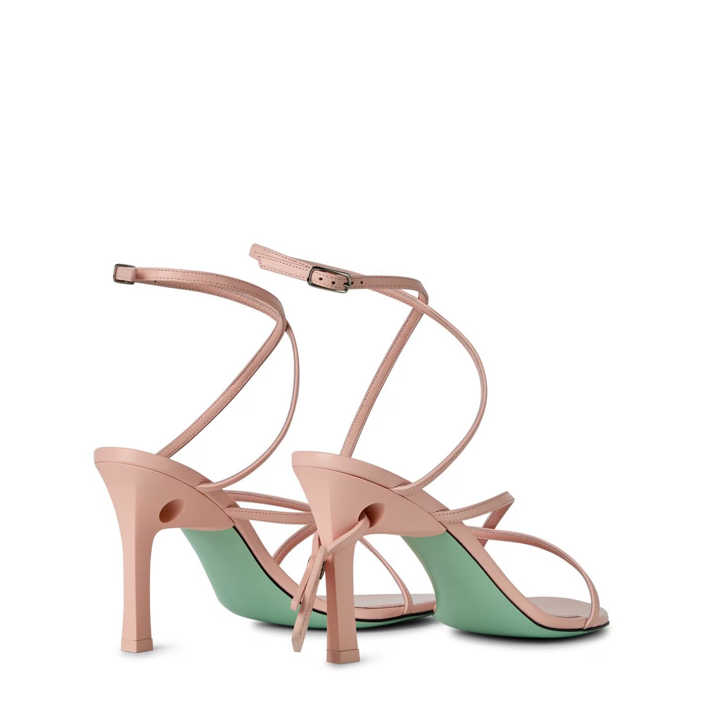 Off-White o1g2r1mq0125 Sandals in Pink Size US 7 / IT 37 - 4 Thumbnail