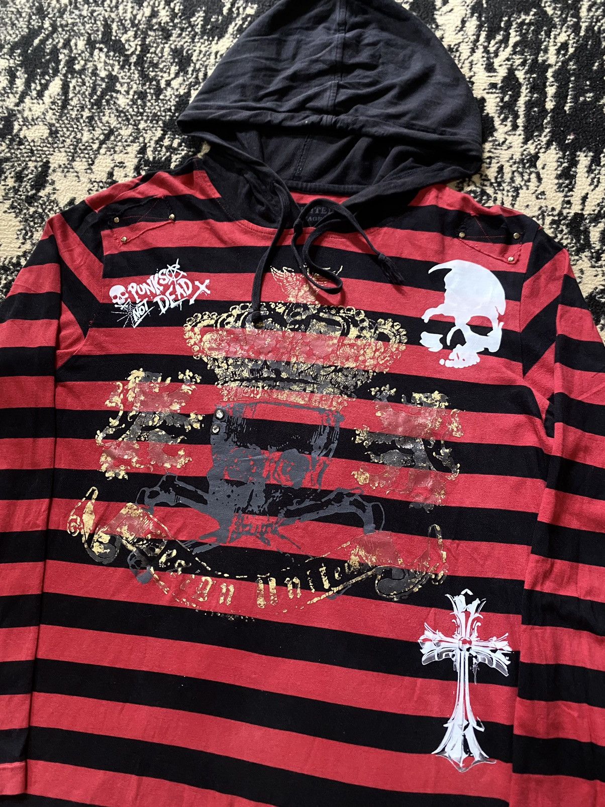 If Six Was Nine Japanes Design united Punk Gothic Style Size US M / EU 48-50 / 2 - 2 Thumbnail