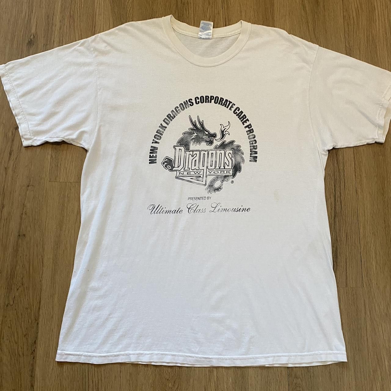 Gildan 2000s white Dragon's Lair New York corporate Size US XL / EU 56 / 4 - 1 Thumbnail