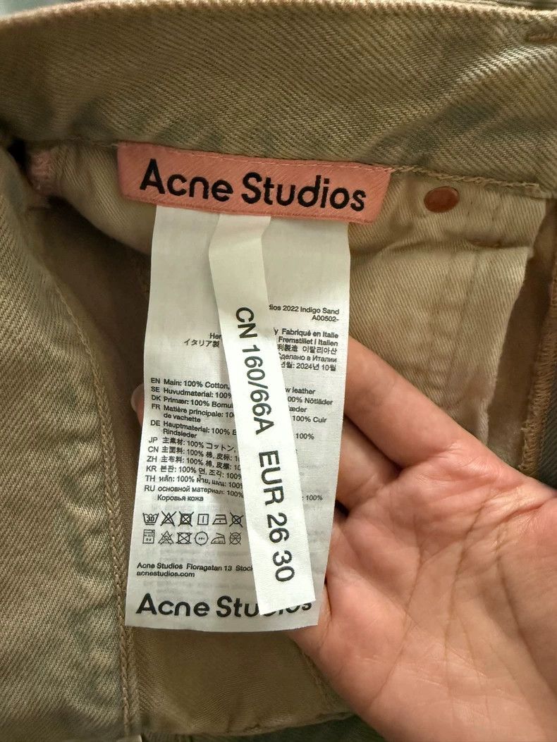 Acne Studios Acne Studios Retro wasteland style high-waisted casual wid Size 26" / US 2 / IT 38 - 4 Thumbnail