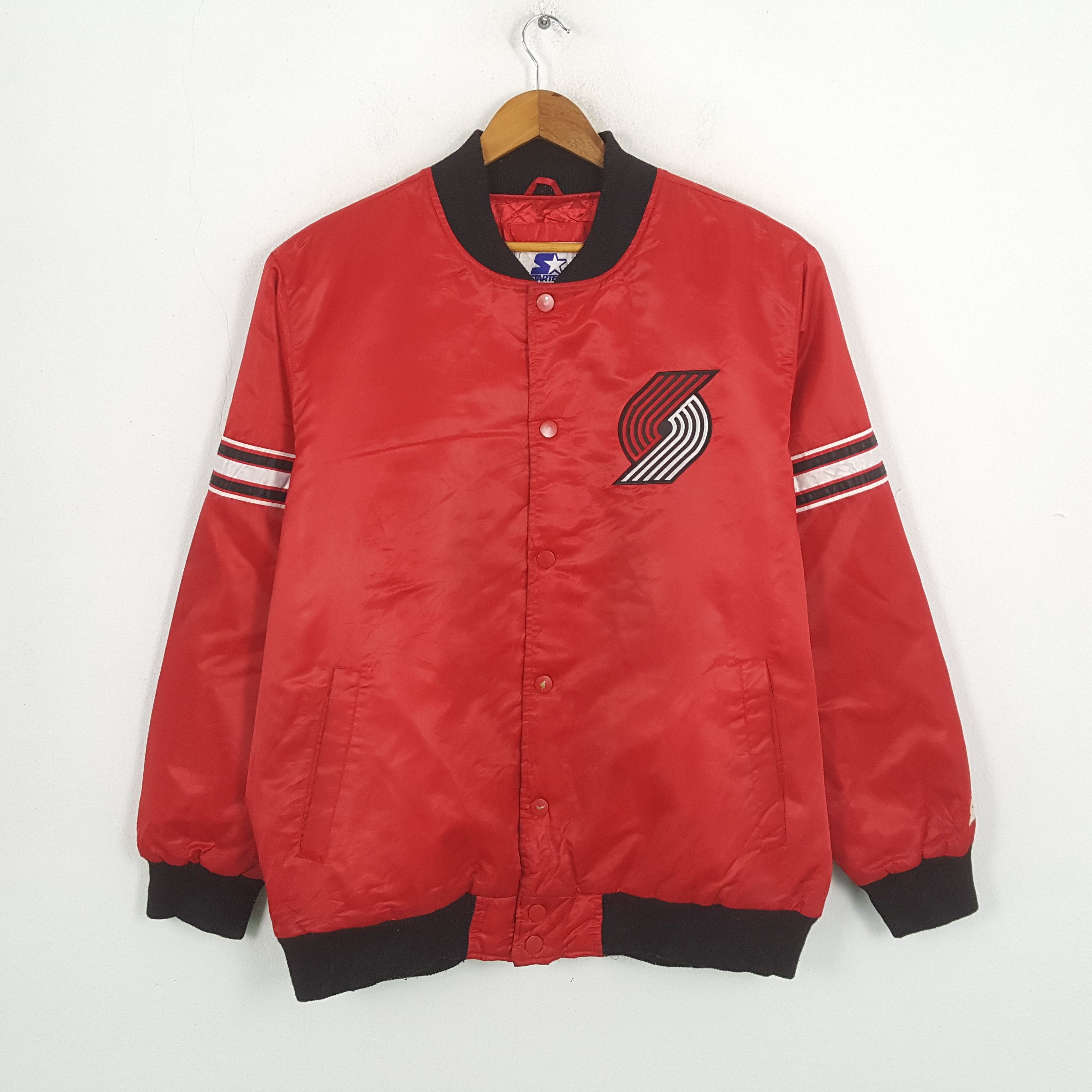 NBA × Vintage Vintage RIP CITY STARTER American Basketball Team Jacket Size US XXL / EU 58 / 5 - 3 Thumbnail