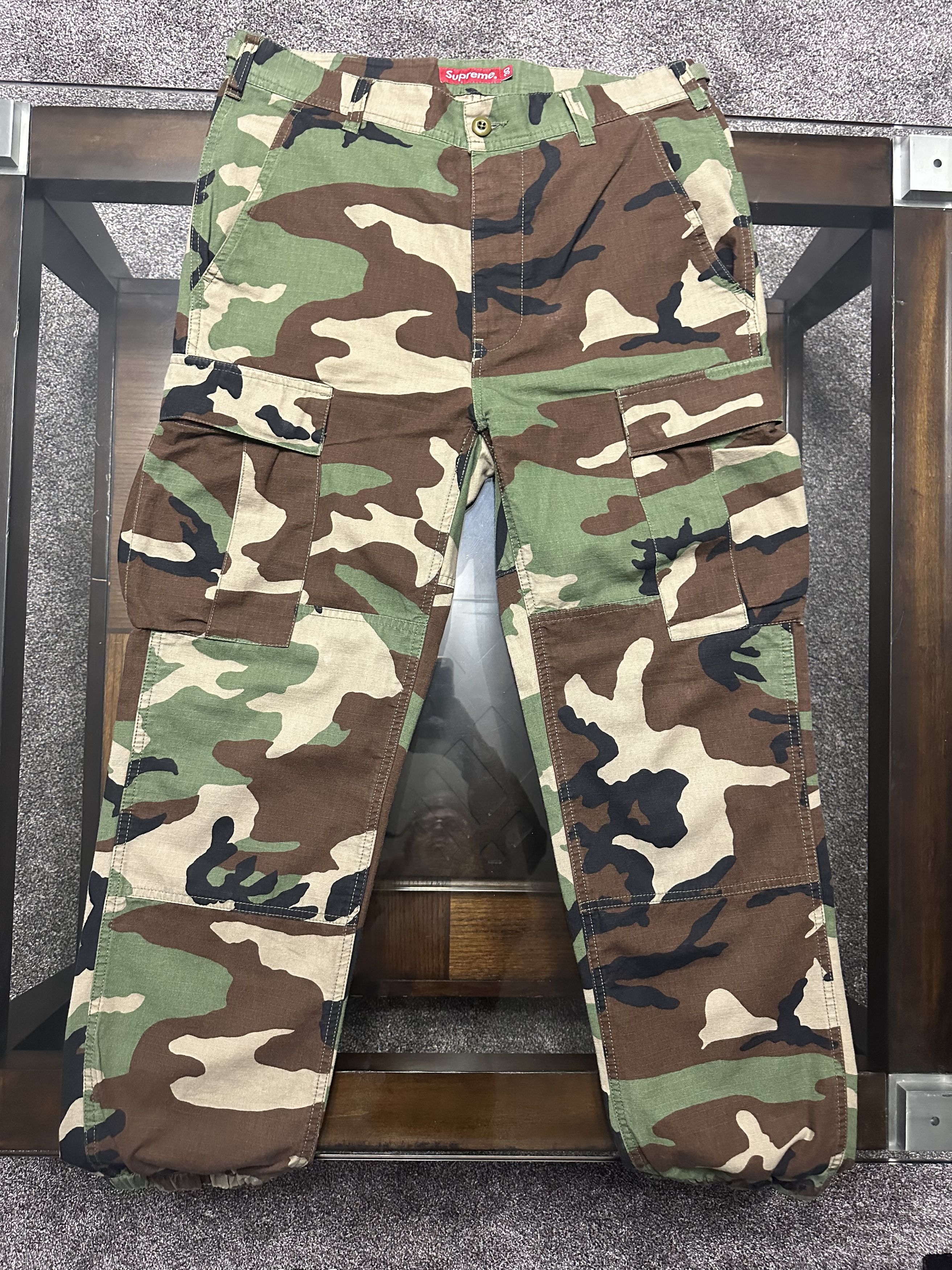 Supreme SS15 Woodland Camo Cargo Pant | Grailed