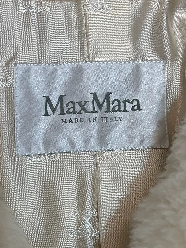Max Mara Max Mara Fourth Generation Creamy White Teddy Bear Size S / US 4 / IT 40 - 3 Thumbnail