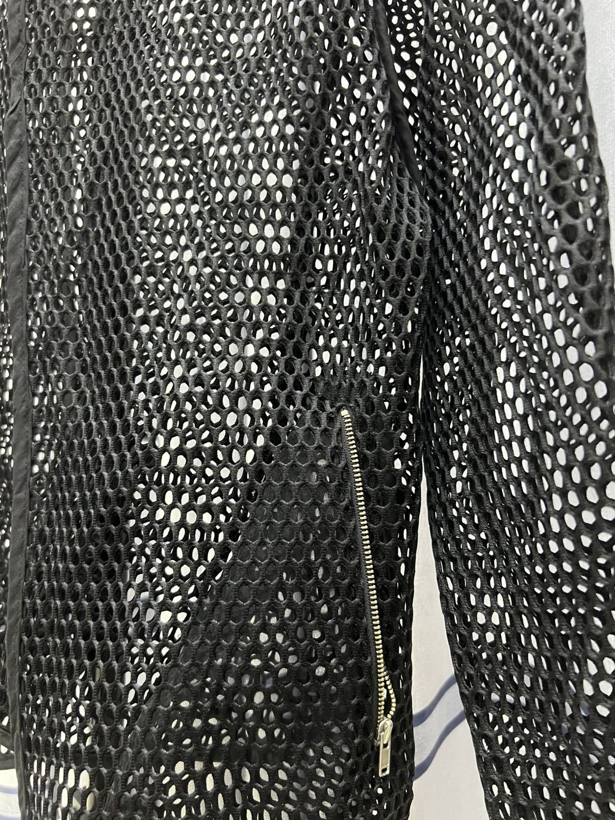 Vintage Korean G Dragon Millruwya Mesh Net Cardigan Jacket Size US M / EU 48-50 / 2 - 3 Thumbnail