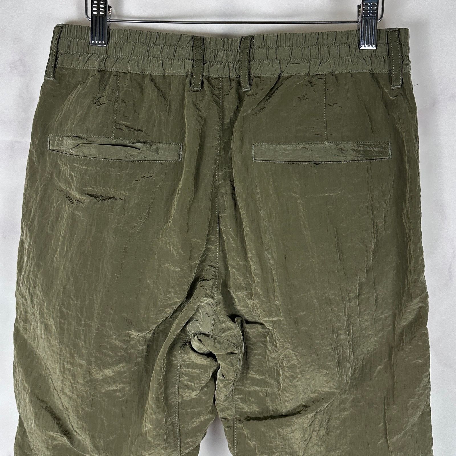 NANO universe Noble Nylon Olive Green Jogger Size US 30 / EU 46 - 6 Thumbnail