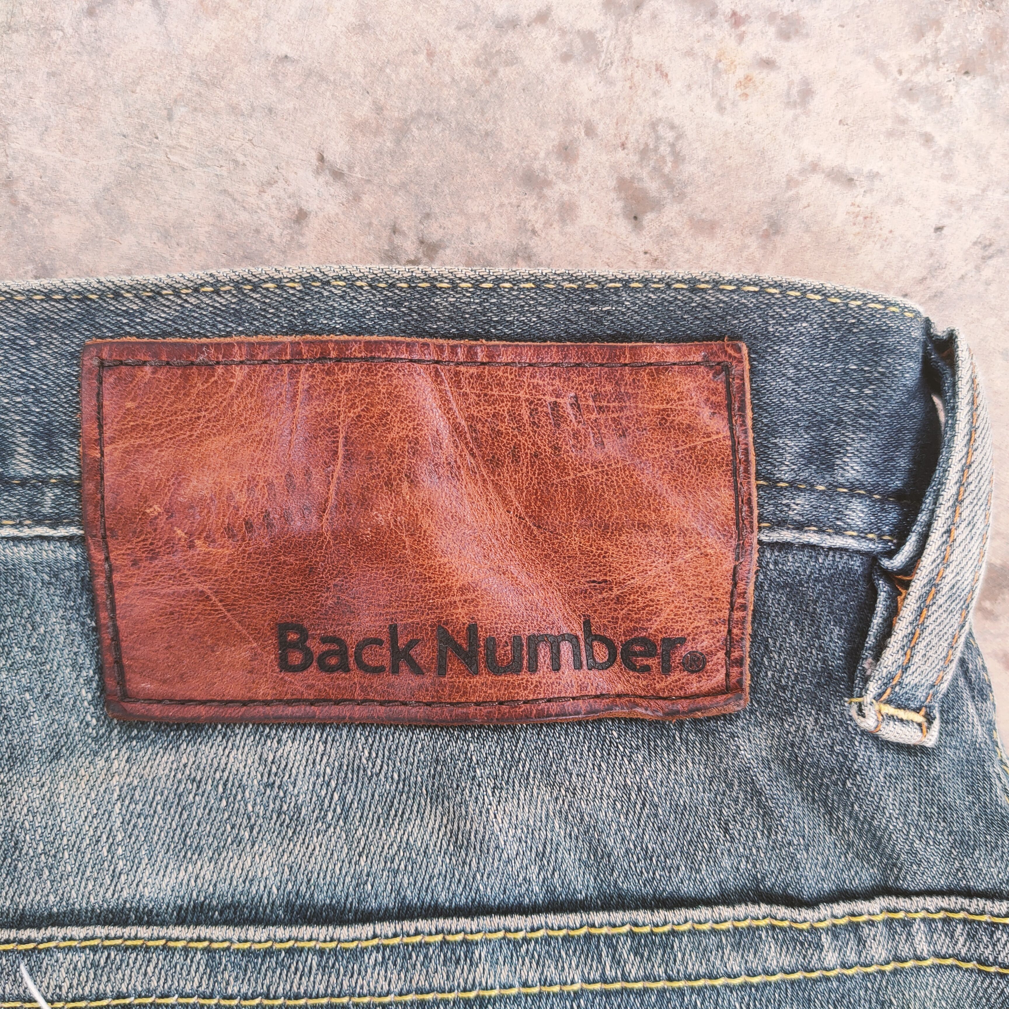 Rusty VINTAGE BACK NUMBER RUSTY RIPPED FADED JEANS DENIM PANTS Size US 30 / EU 46 - 11 Thumbnail