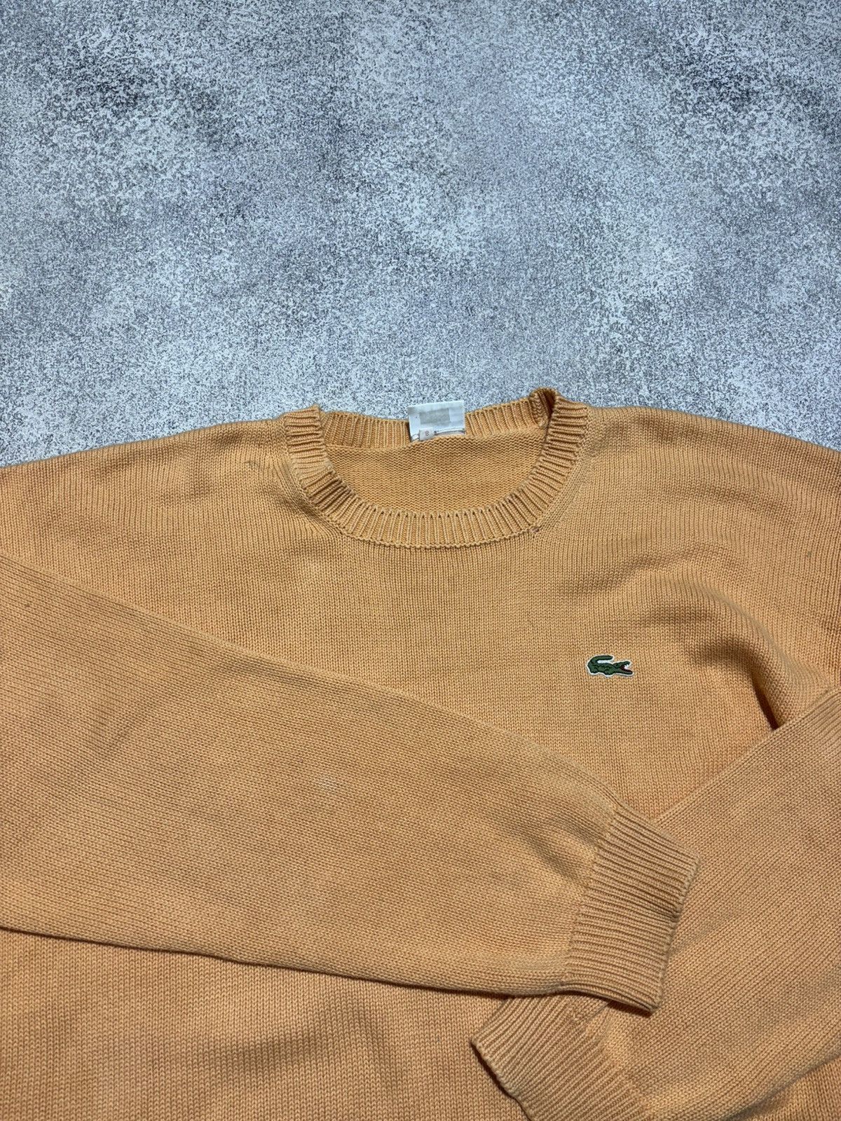 Lacoste × Vintage Lacoste Vintage Sweater Orange Mens size XXL Size US XXL / EU 58 / 5 - 9 Thumbnail