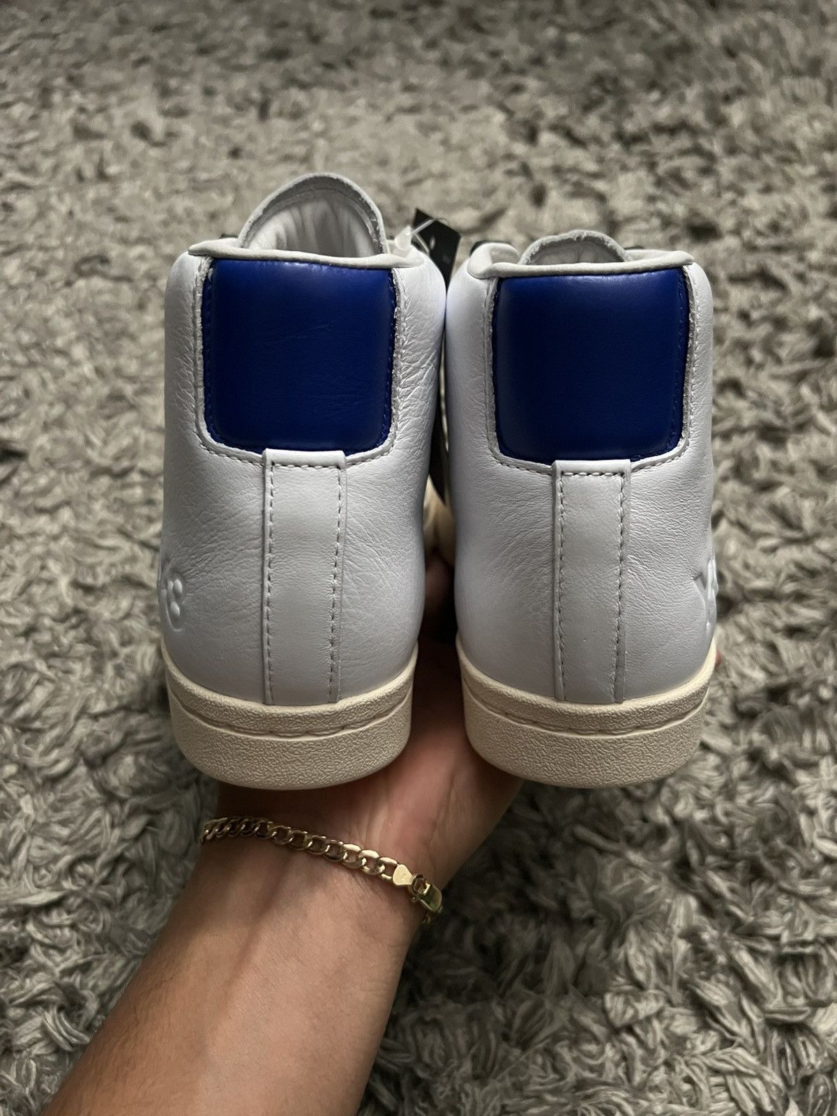 Adidas × Y-3 × Yohji Yamamoto Adidas Y-3 Yohji Pro - cloud white/bold blue Size US 5.5 / EU 38 - 3 Thumbnail