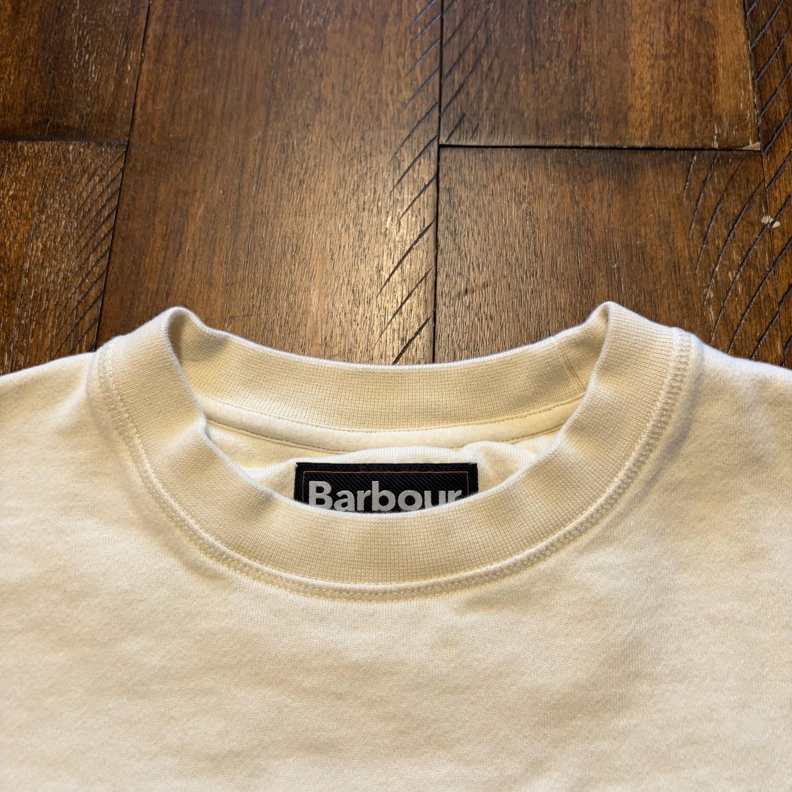 Barbour Barbour Sweatshirt Mens Medium White Grey Crewneck Pullover Size US M / EU 48-50 / 2 - 5 Thumbnail