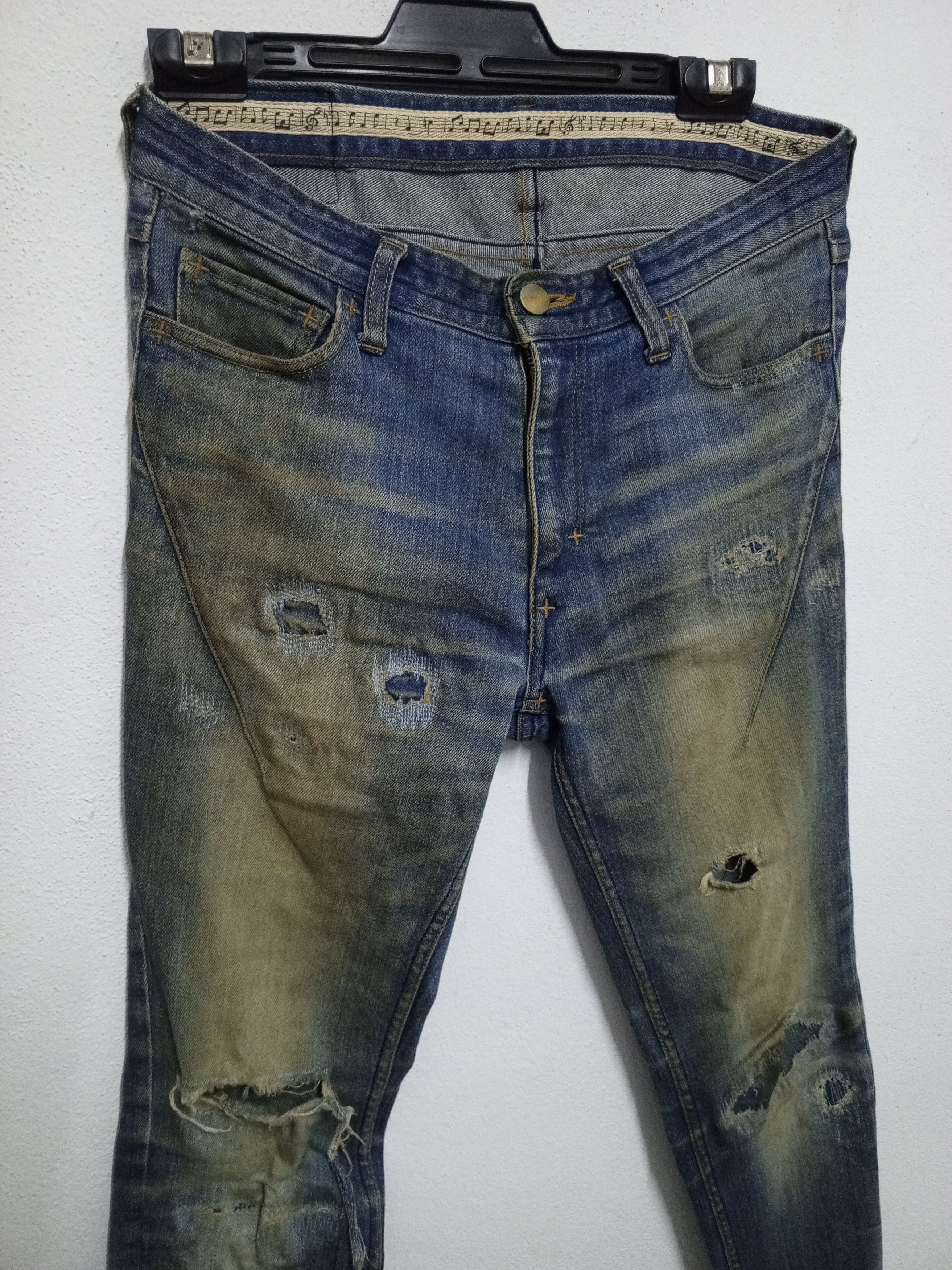 Number (N)ine {💥rare💥} number(n)ine studio jeans Size US 30 / EU 46 - 4 Thumbnail