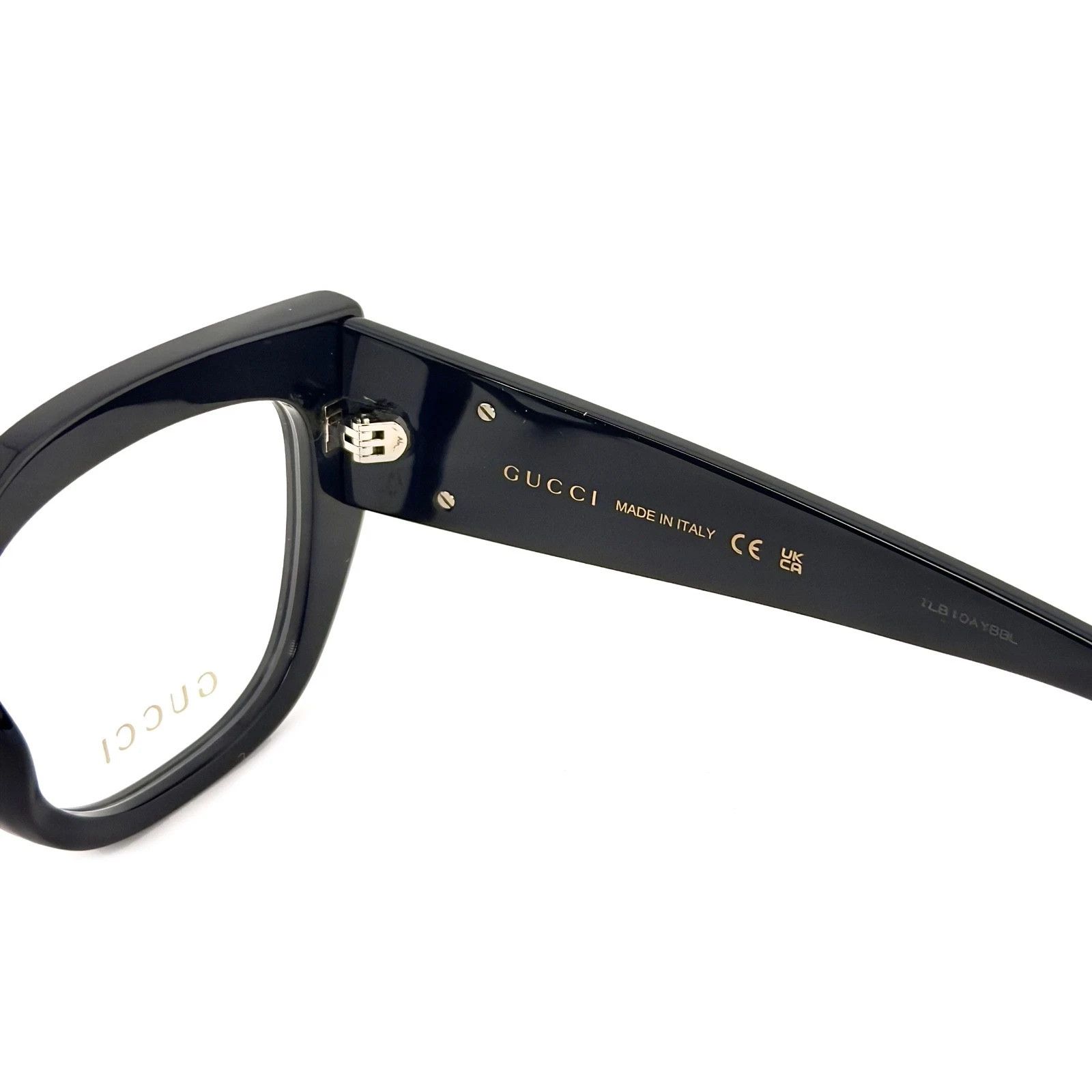 Gucci GUCCI GG1846O 1846 Black GG Silver Logo Bold Eyeglass 001 Size ONE SIZE - 7 Thumbnail