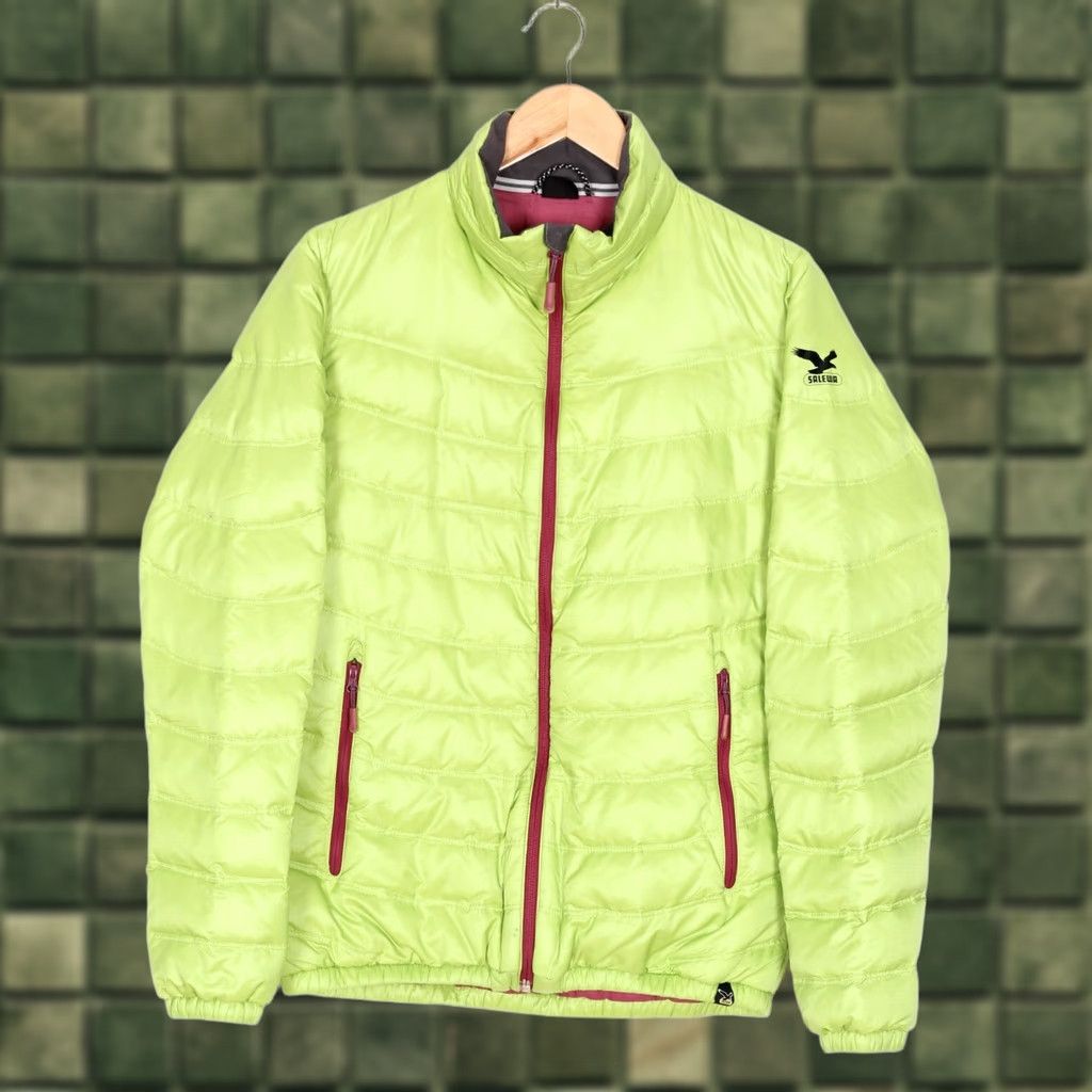 SALEWA SALEWA FEDAIA DOWN Quilted Puffer Jacket Women Size D 40 USA L UK 12 MJ4709 Green Down Jacket Women Medium L 80s Size XL / US 12-14 / IT 48-50 - 1 Thumbnail