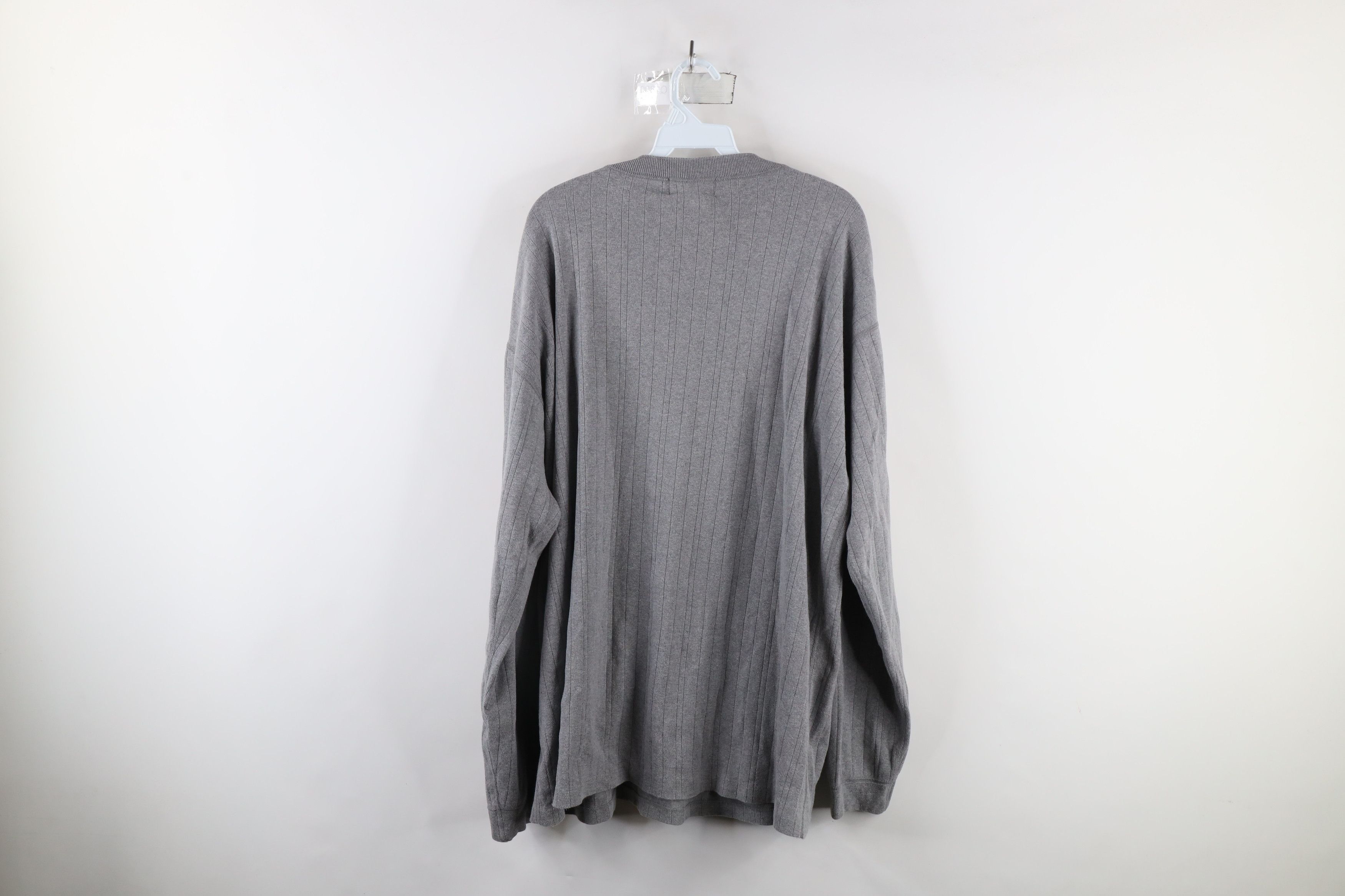 Eddie Bauer × Vintage Vintage 90s Eddie Bauer Knit Long Sleeve Henley T-Shirt USA Size US XL / EU 56 / 4 - 6 Thumbnail