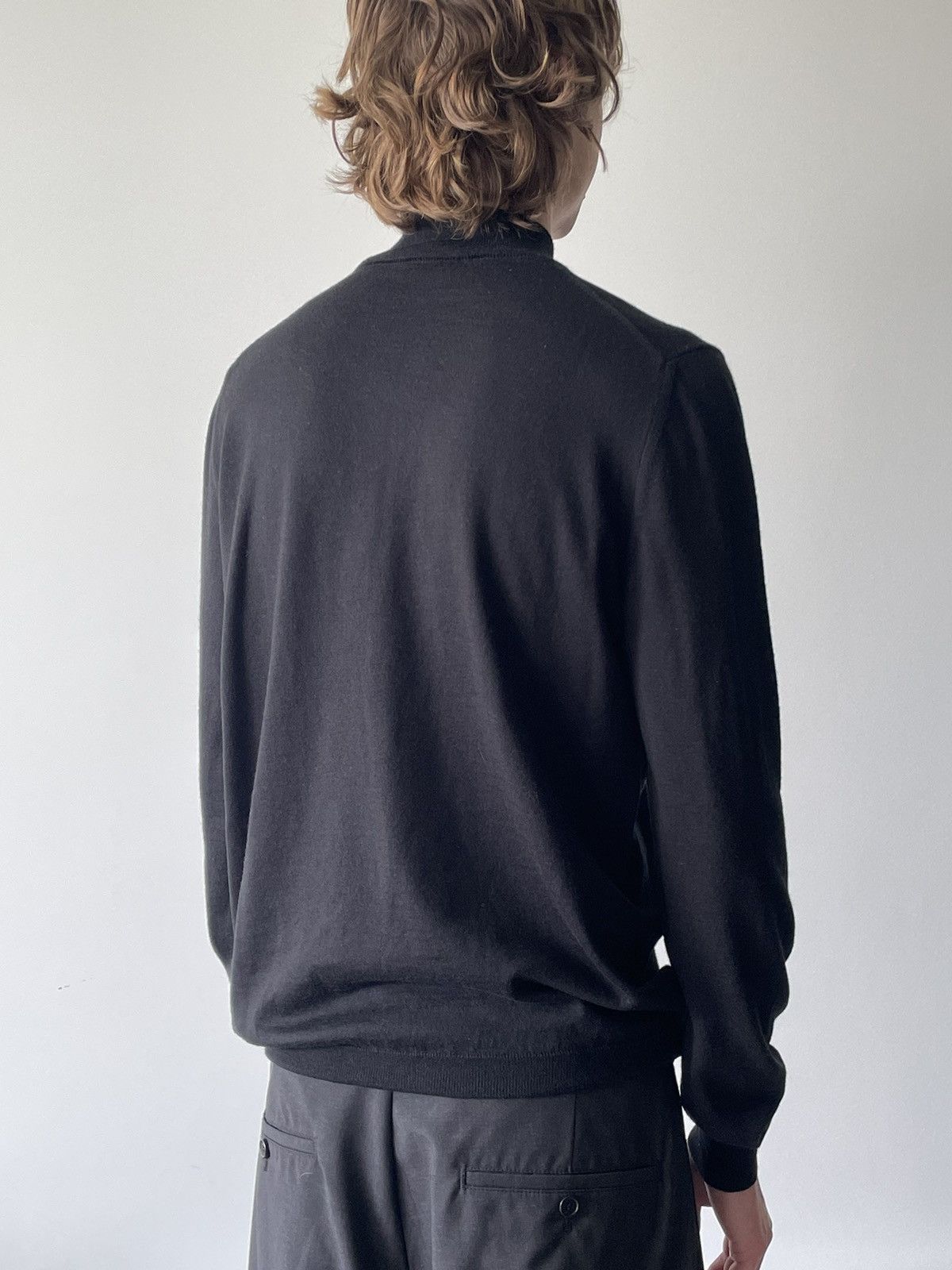 Prada × Raf Simons Prada by Raf Simons High Neck Wool Sweater Size US L / EU 52-54 / 3 - 3 Thumbnail