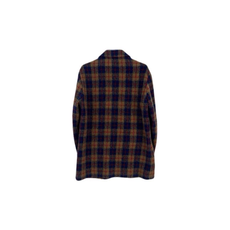 Gucci Gucci Brown plaid double Glogo wool tweed jacket 2502-Nexta Size US M / EU 48-50 / 2 - 2 Thumbnail