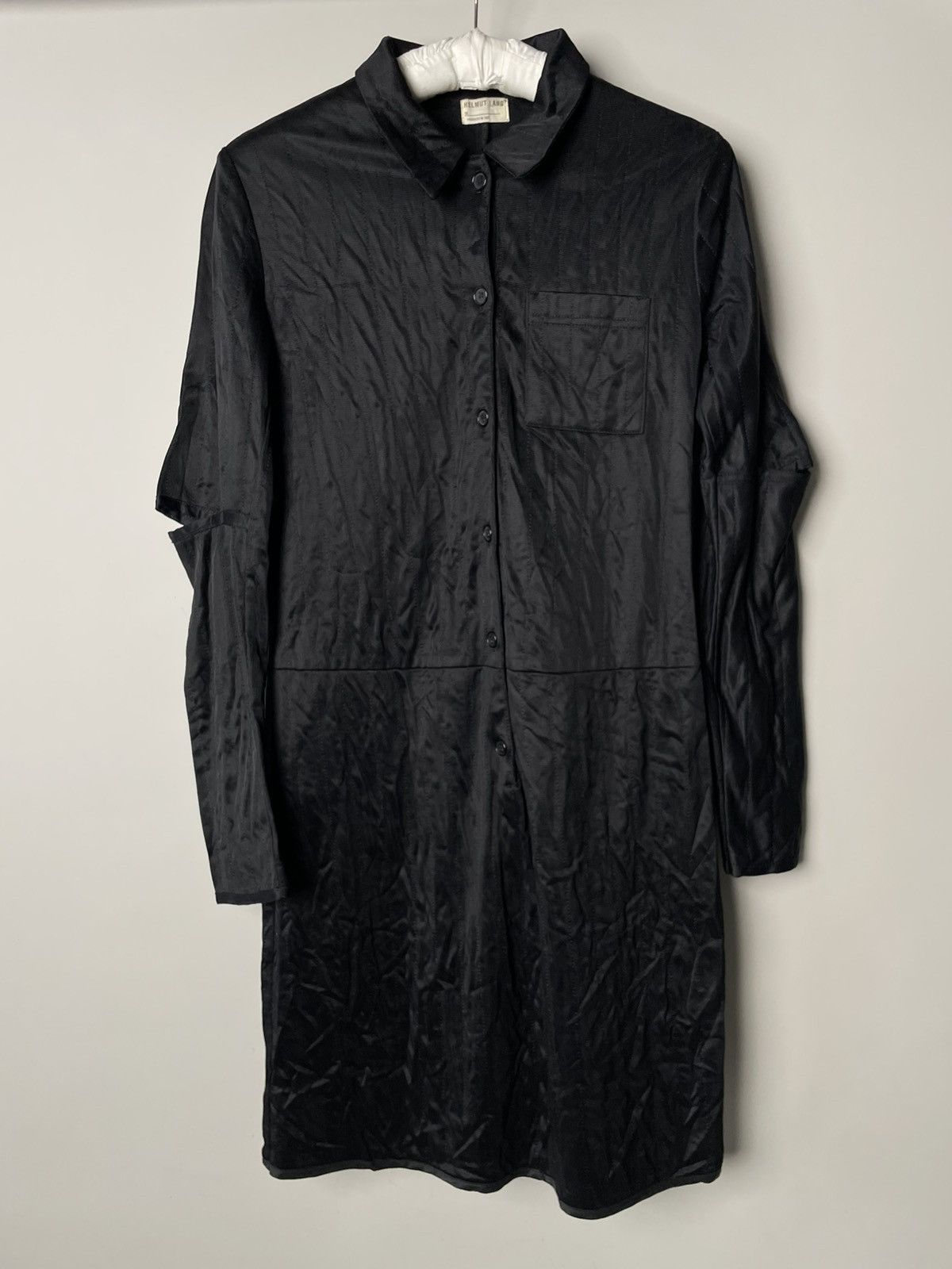 Helmut Lang Helmut Lang 90s Elbow Cut Dress Size XXL / US 16-18 / IT 52-54 - 1 Thumbnail