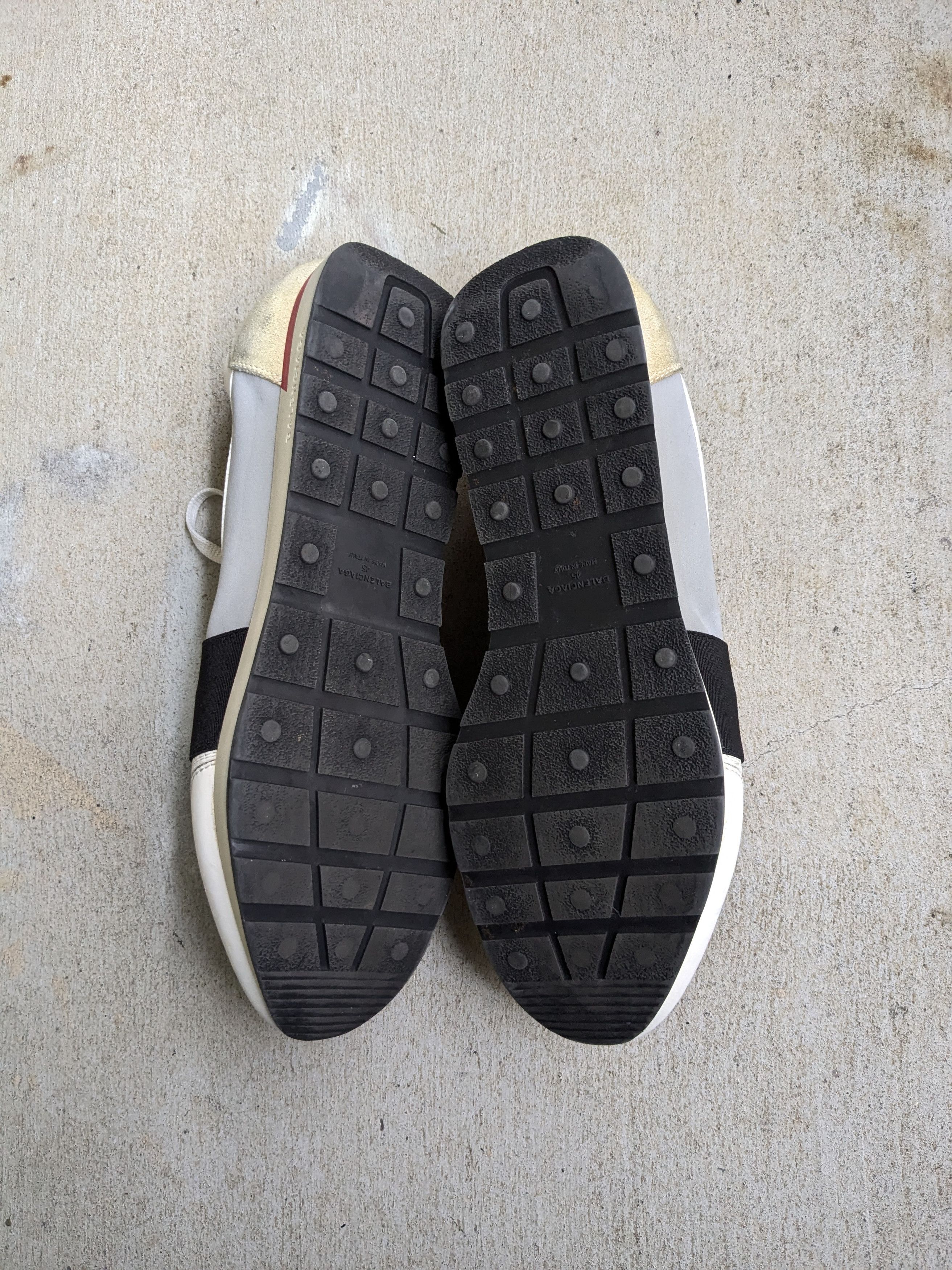 Balenciaga Balenciaga Race Runner White 12 45 Low Size US 12 / EU 45 - 16 Thumbnail