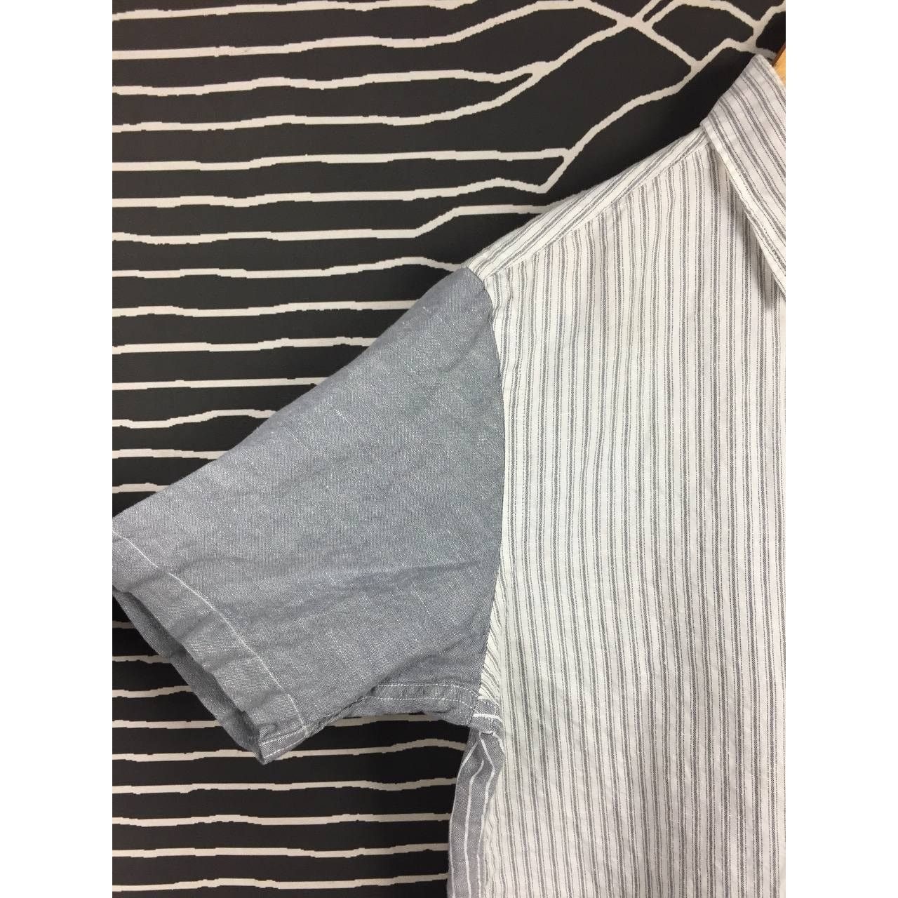 JW Anderson × Uniqlo J.W Anderson X Uniqlo Striped Linen Button Up Shirt Size US M / EU 48-50 / 2 - 4 Thumbnail