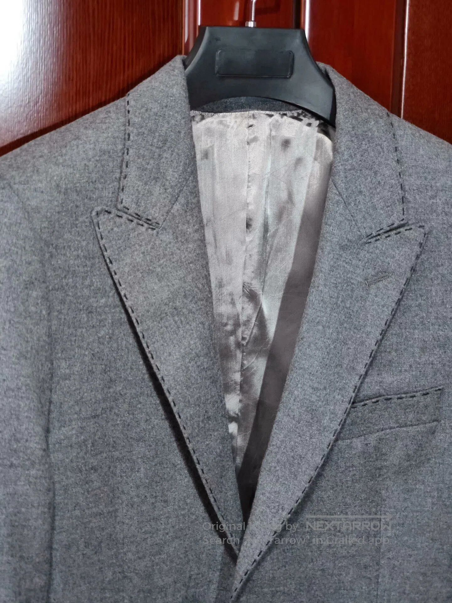 Holland & Holland Holland Esquire Gray Wool Blazer. Size US M / EU 48-50 / 2 - 2 Thumbnail