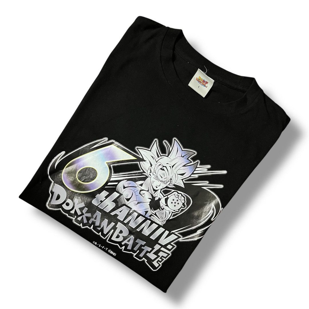 Japanese Brand Exclusive Dragon Ball Z 6th Aniversary T Shirt Dokkan Battle Size US L / EU 52-54 / 3 - 1 Thumbnail