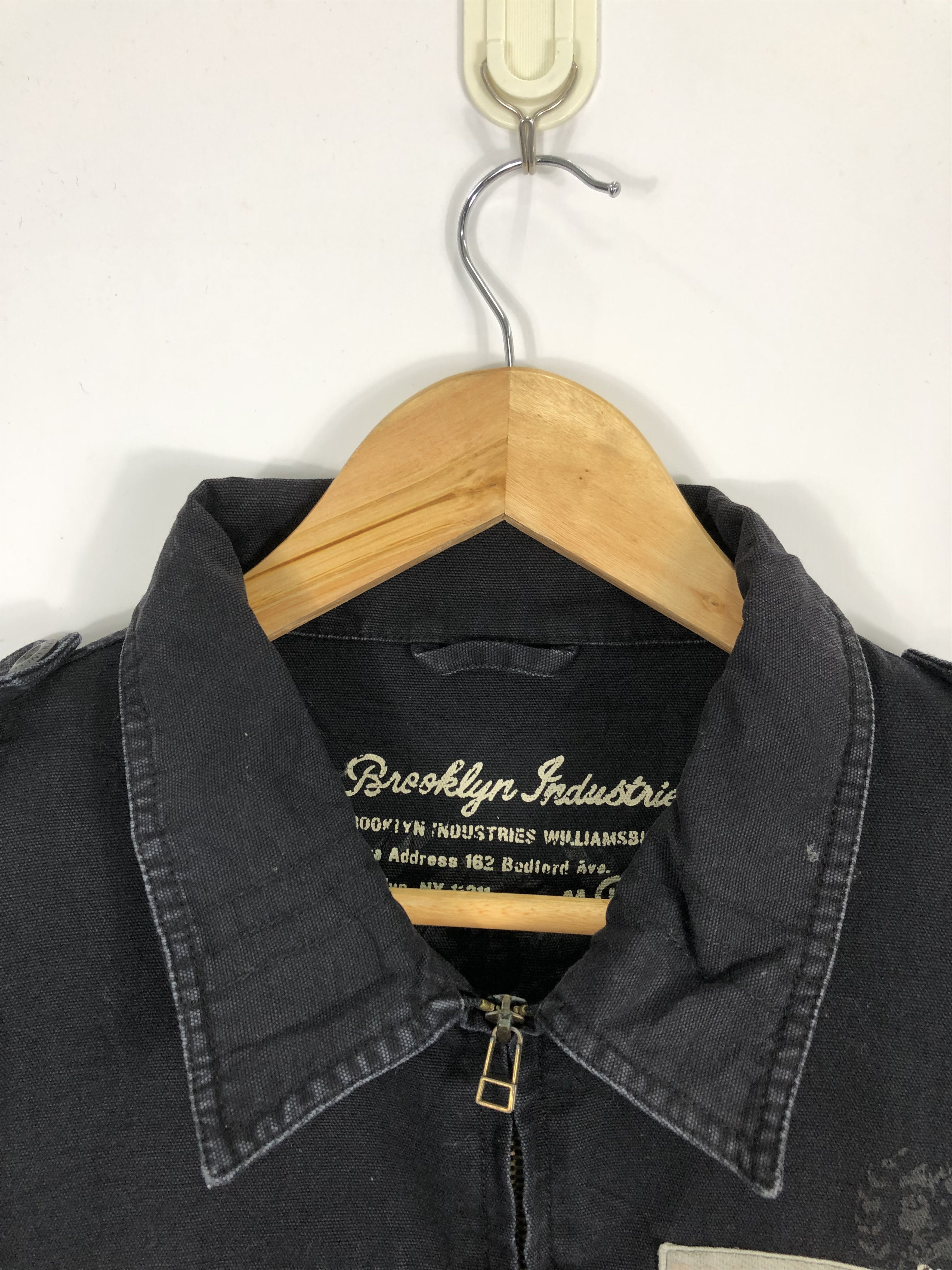 Vintage Vintage Brooklyn Industries Denim Jacket J0659 Size US M / EU 48-50 / 2 - 7 Thumbnail