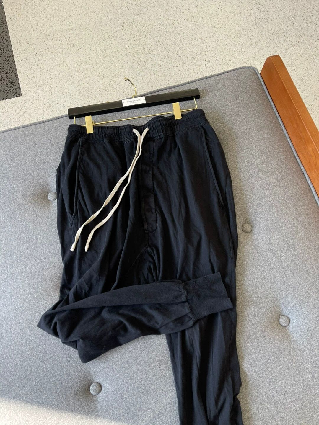 Rick Owens Rick Owens flying squirrel pants hanging crotch pants -DMC Size US 28 / EU 44 - 1 Thumbnail