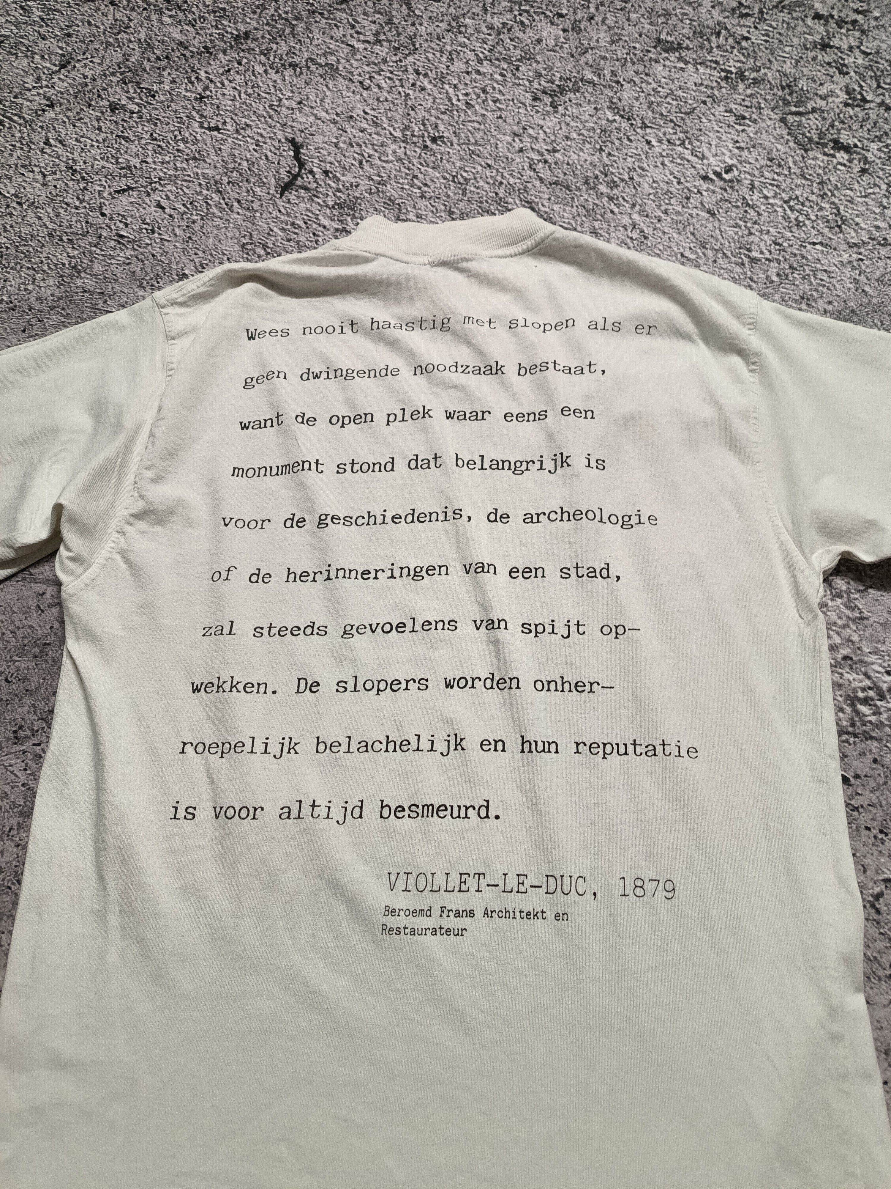 Designer × Dries Van Noten × Vintage Vintage 90s Dries Van Noten tee Size US XL / EU 56 / 4 - 4 Thumbnail