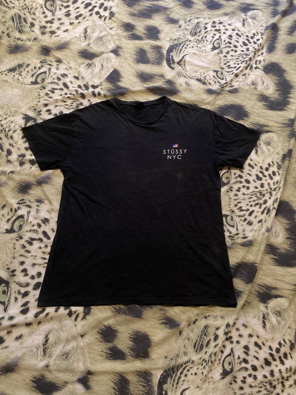 Stussy Vintage Stussy Big Y2K Print Short Sleeve T-Shirt Size US XL / EU 56 / 4 - 2 Thumbnail