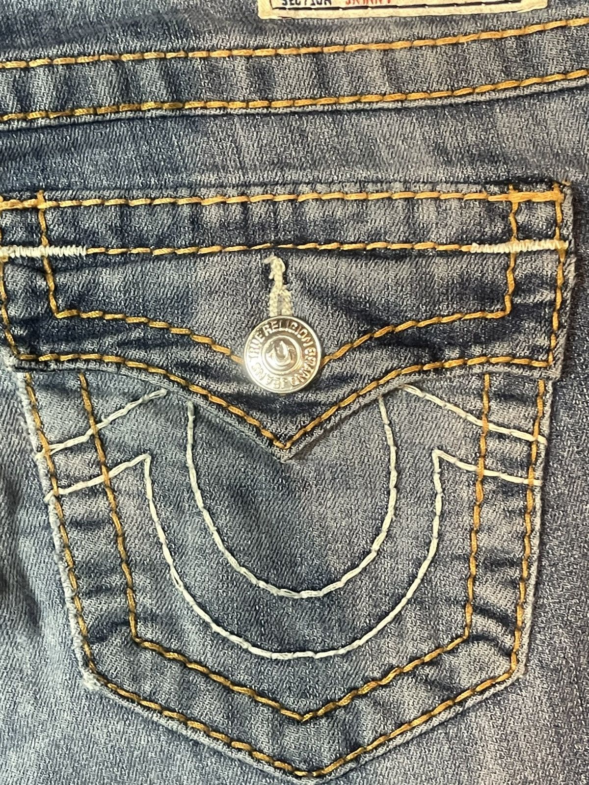 True Religion TRUE RELIGION Skinny wflps Big T Havana Size 28" / US 6 / IT 42 - 6 Thumbnail