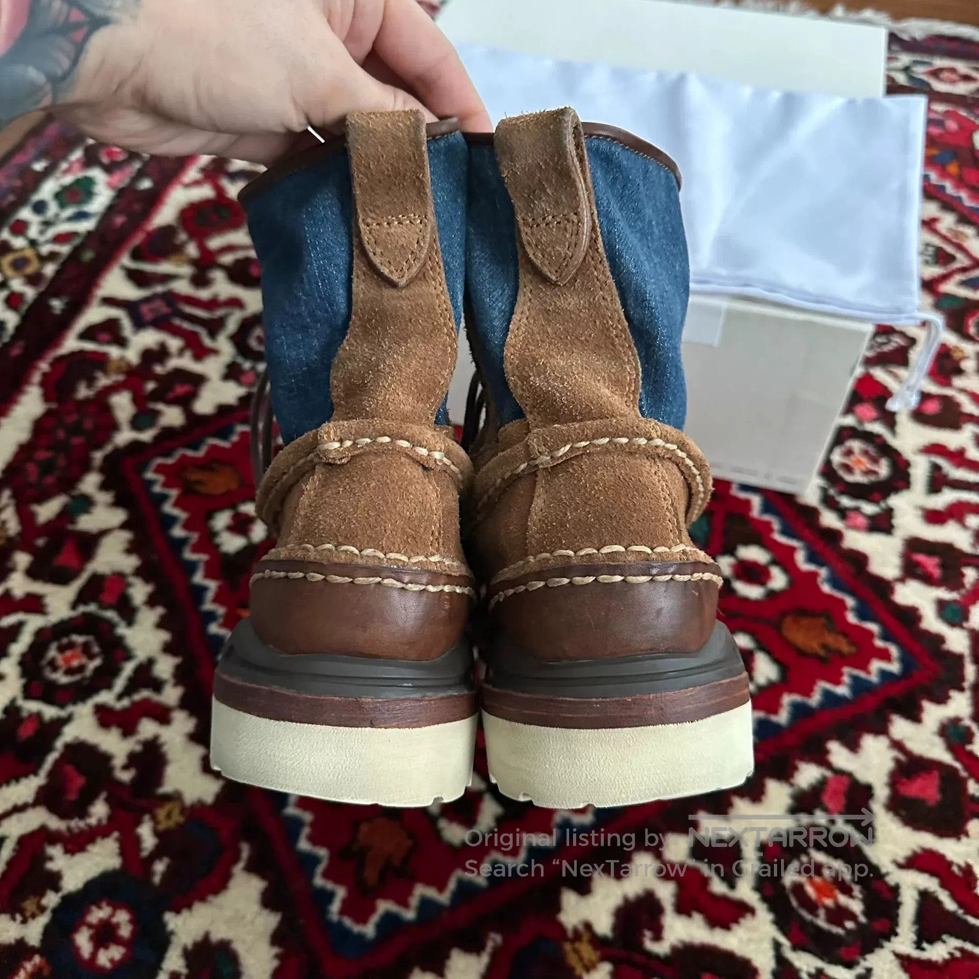 Visvim visvim grizzly boots in excellent condition. Size US 8 / EU 41 - 7 Thumbnail