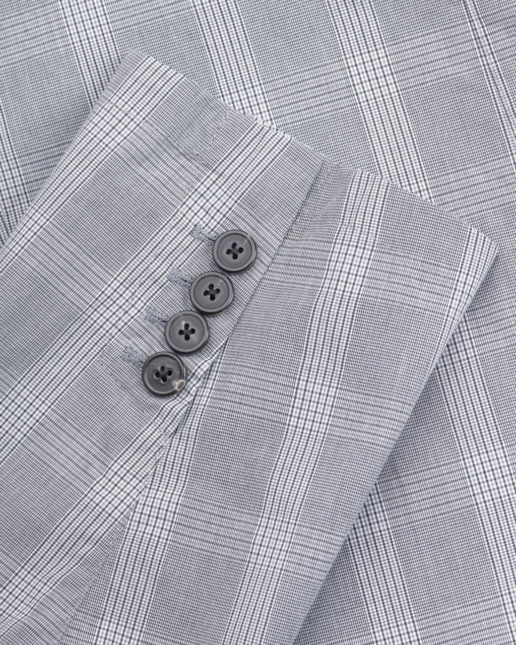 Dries Van Noten Weightless cotton plaid blazer DRIES VAN NOTEN Desa Size 52R - 4 Thumbnail