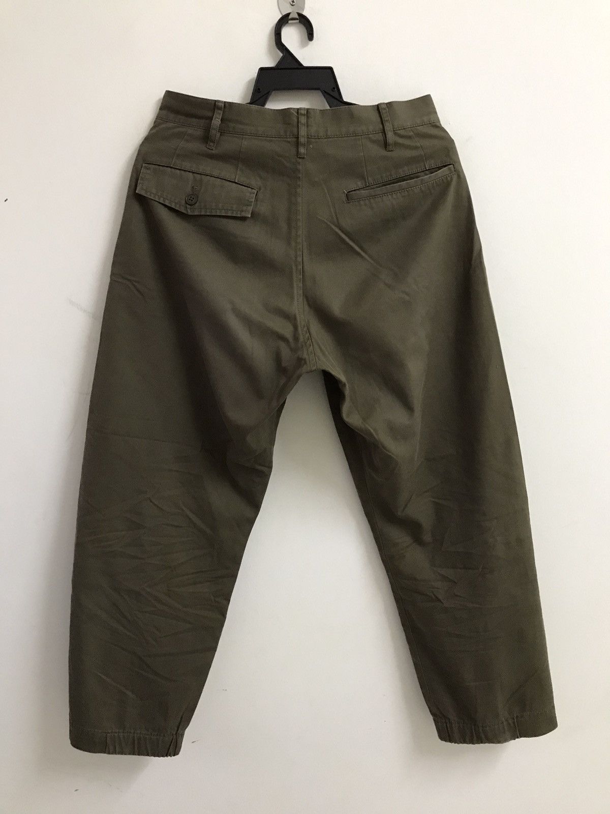 Yohji Yamamoto Yohji Yamamoto Olive Military Pants Size US 30 / EU 46 - 3 Thumbnail