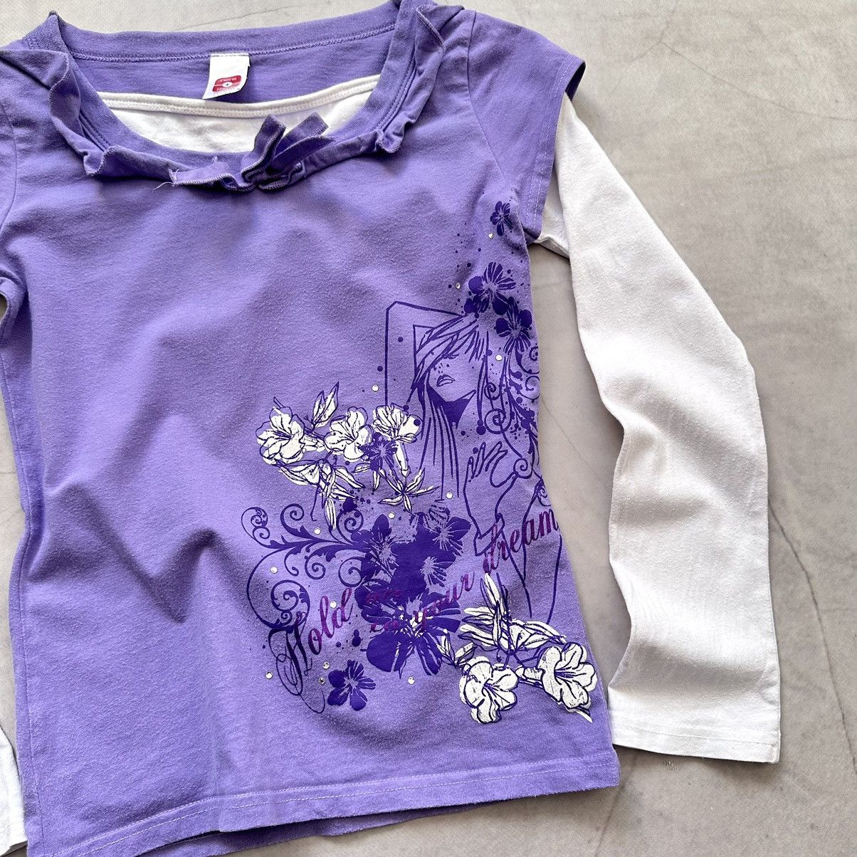 Hysteric Glamour Cute Girl Floral Hysteric Glamour Vibe Long Sleeve T Shirt Size XS / US 0-2 / IT 36-38 - 2 Thumbnail