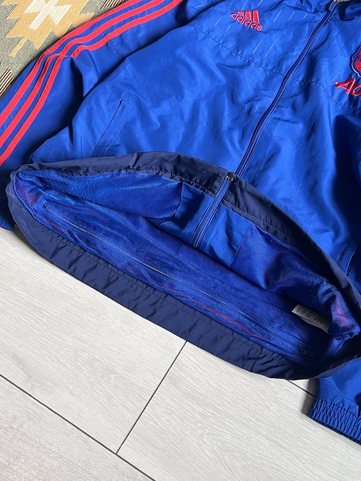 Vintage Vintage Adidas 2015 Manchester United Jacket Size US L / EU 52-54 / 3 - 6 Thumbnail