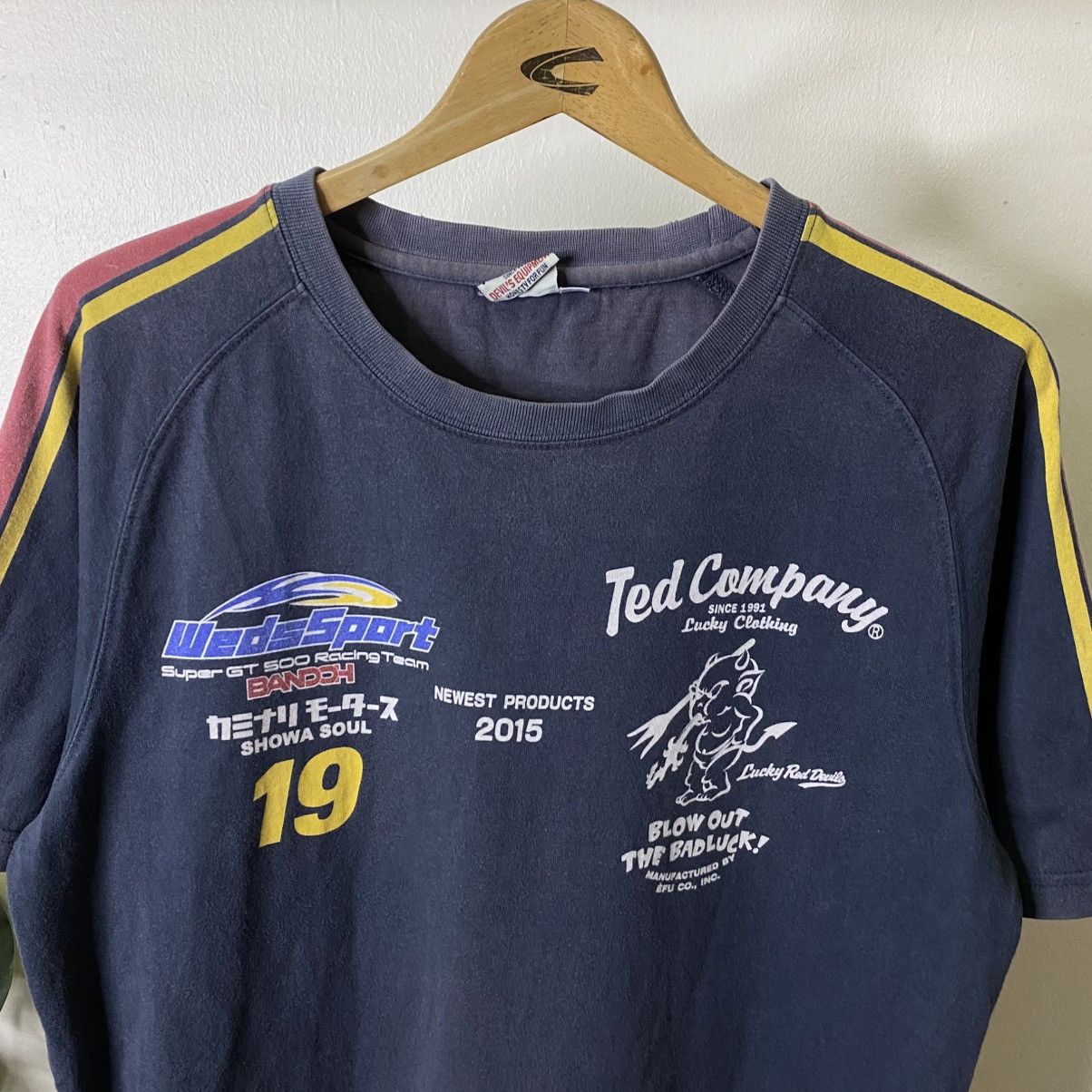 Vintage Y2K Ted Company x Super GT 500 Racing T Shirt Size US L / EU 52-54 / 3 - 7 Thumbnail