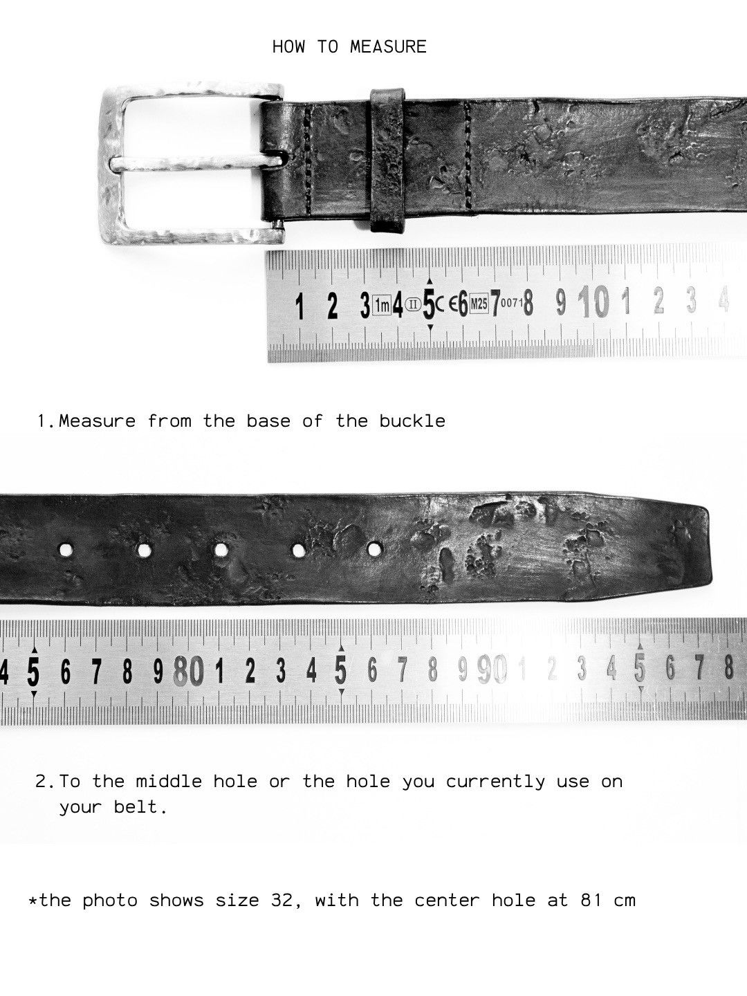 Other ‘Balance’ Leather Belt Size 32 - 7 Thumbnail