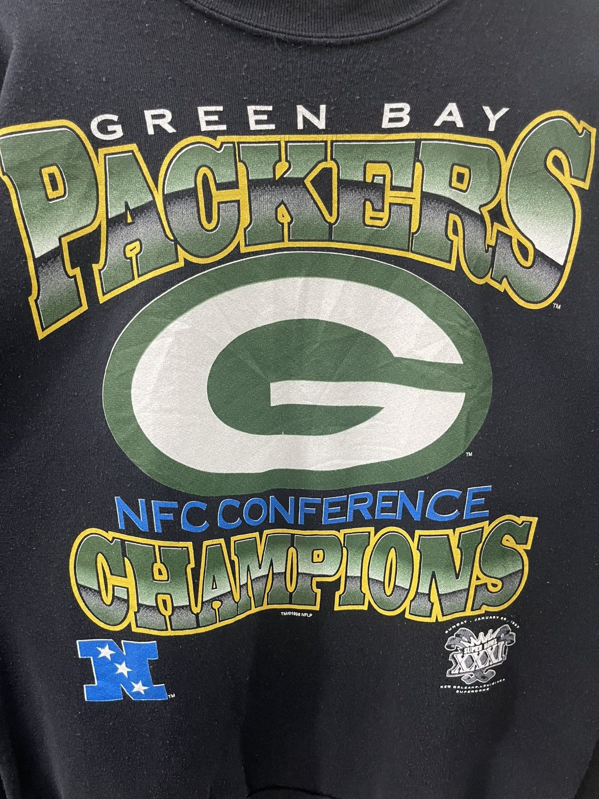 NFL Vintage Green Bay Packers NFL Super Bowl Sweatshirt Size US L / EU 52-54 / 3 - 5 Thumbnail