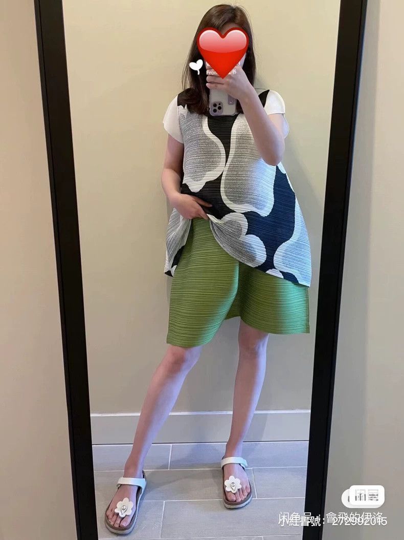 Issey Miyake issey miyake size:3 Vintage spring shorts Size 23" - 1 Thumbnail